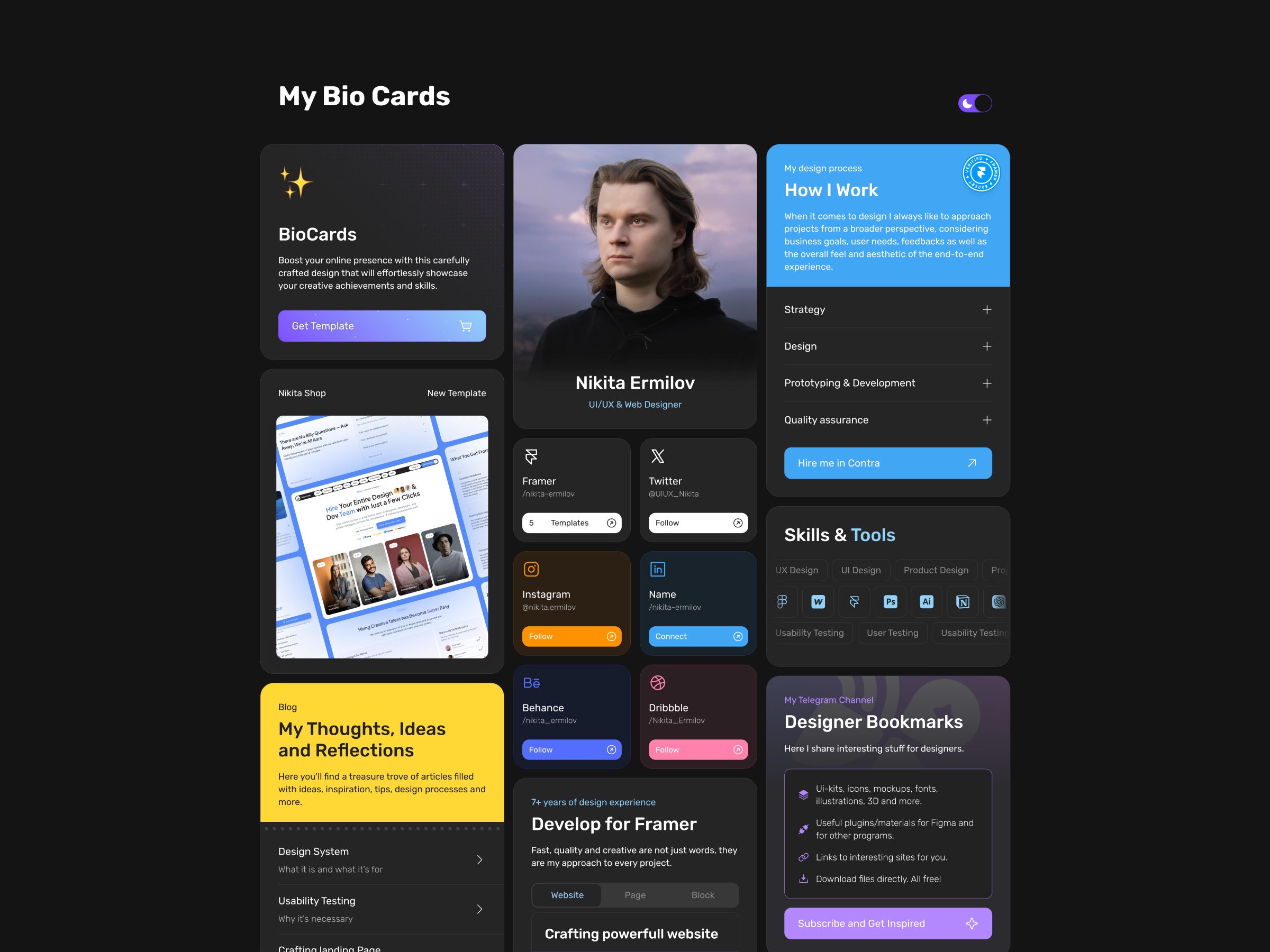 Screenshot 2 of BioCards