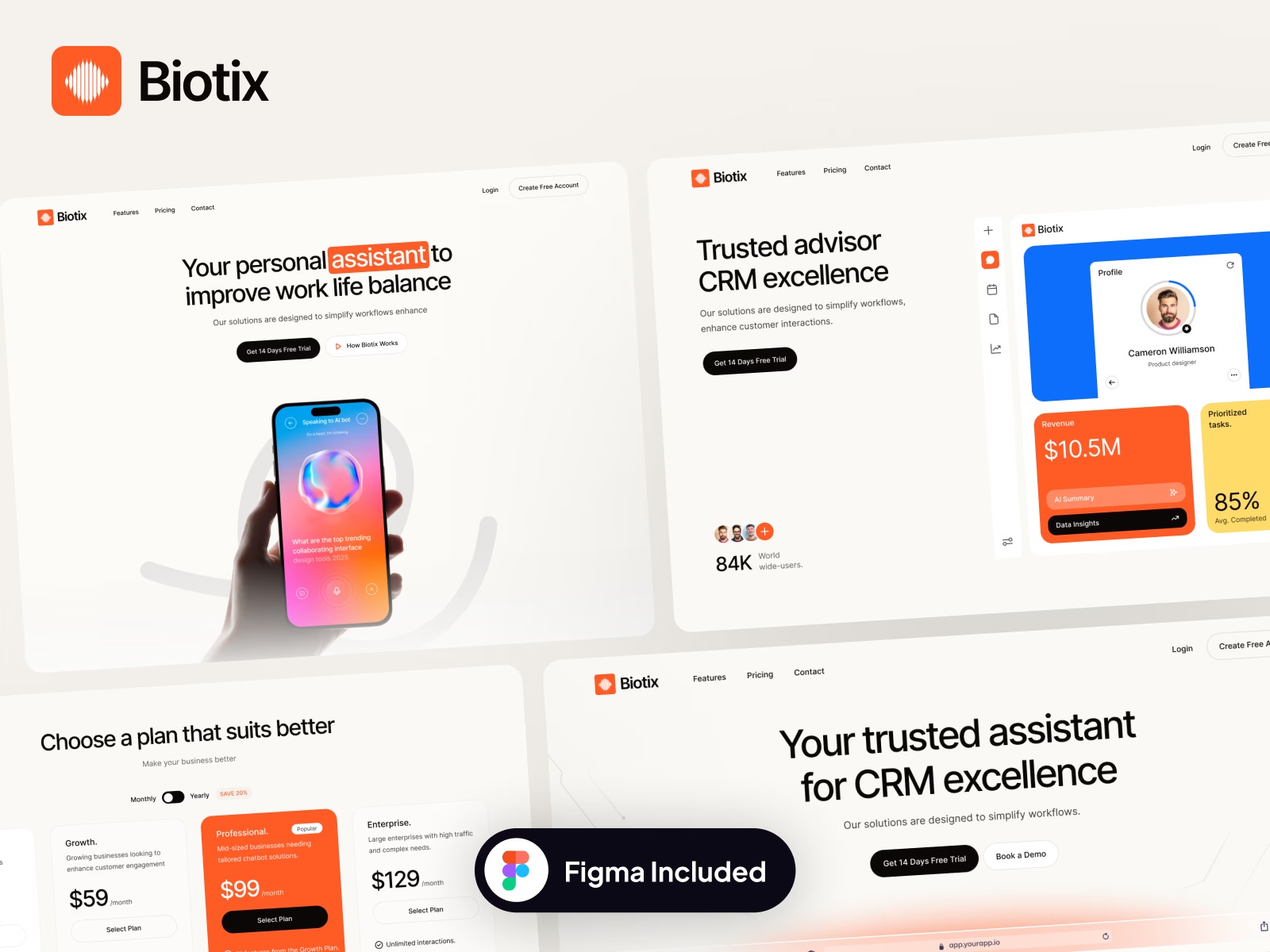 Screenshot 1 of Biotix