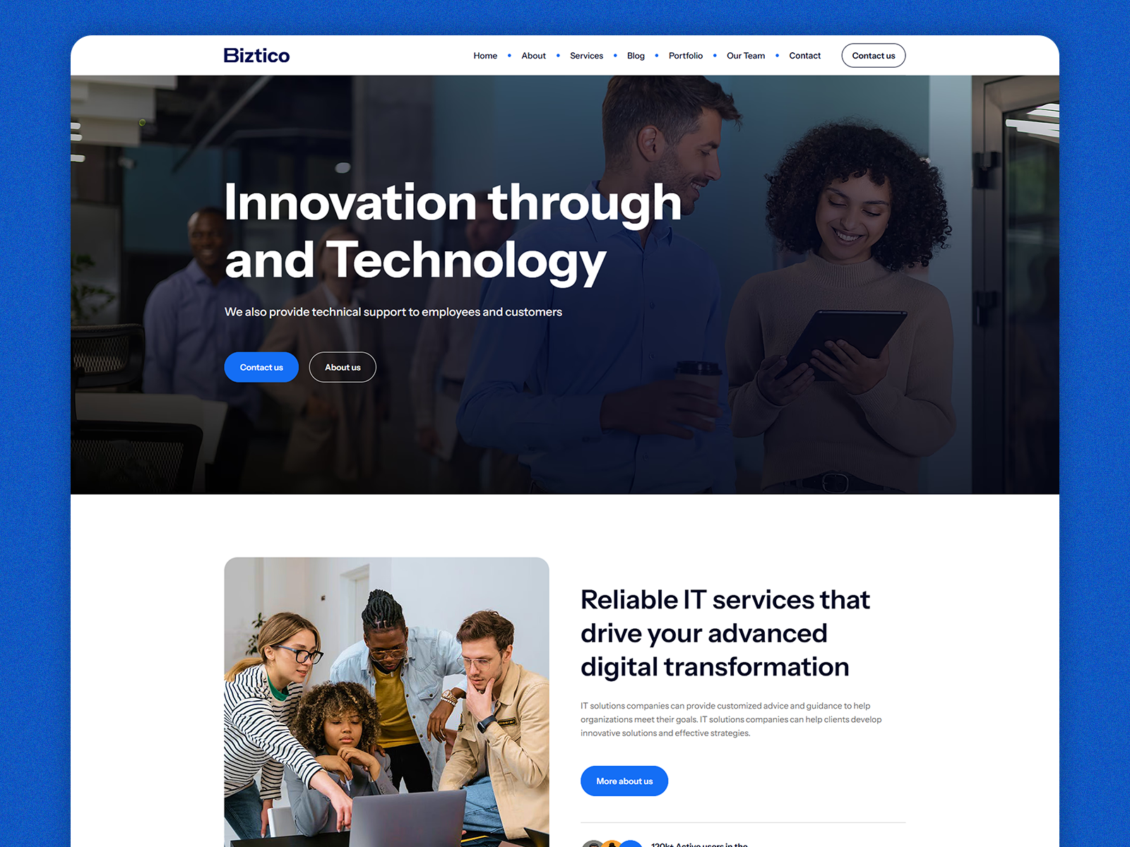 Screenshot 1 of Biztico