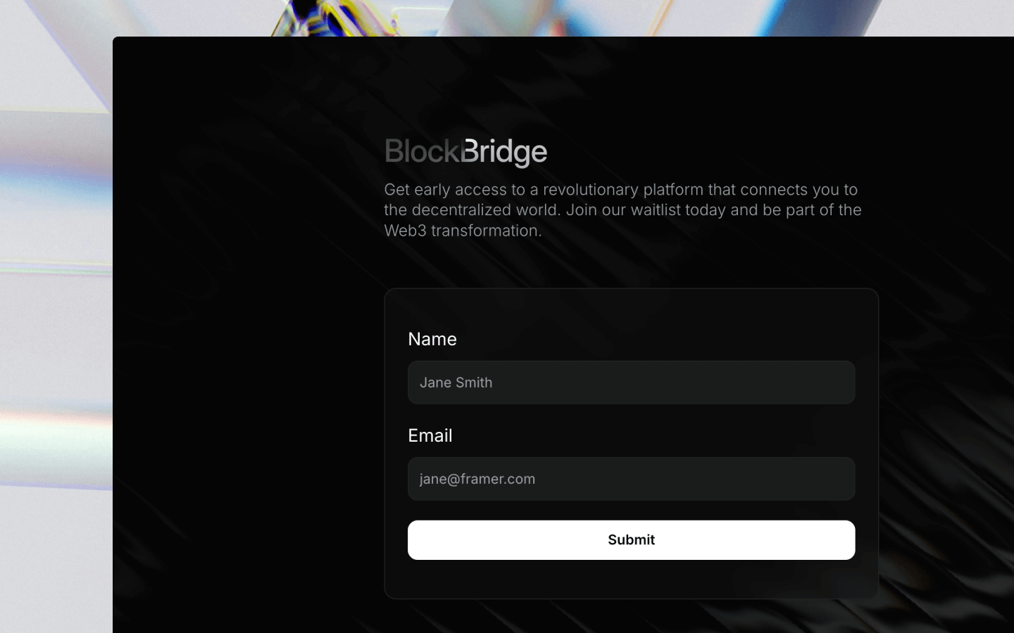 Screenshot 2 of BlockBridge
