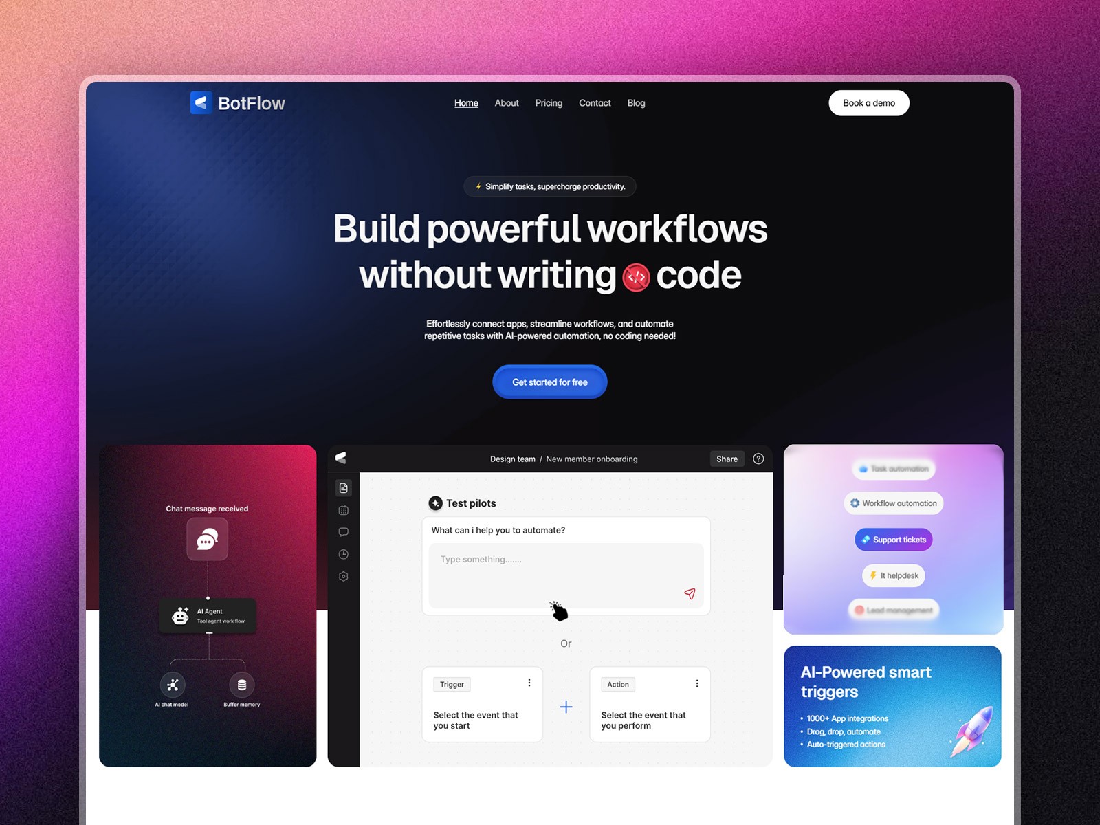 Screenshot 1 of BotFlow