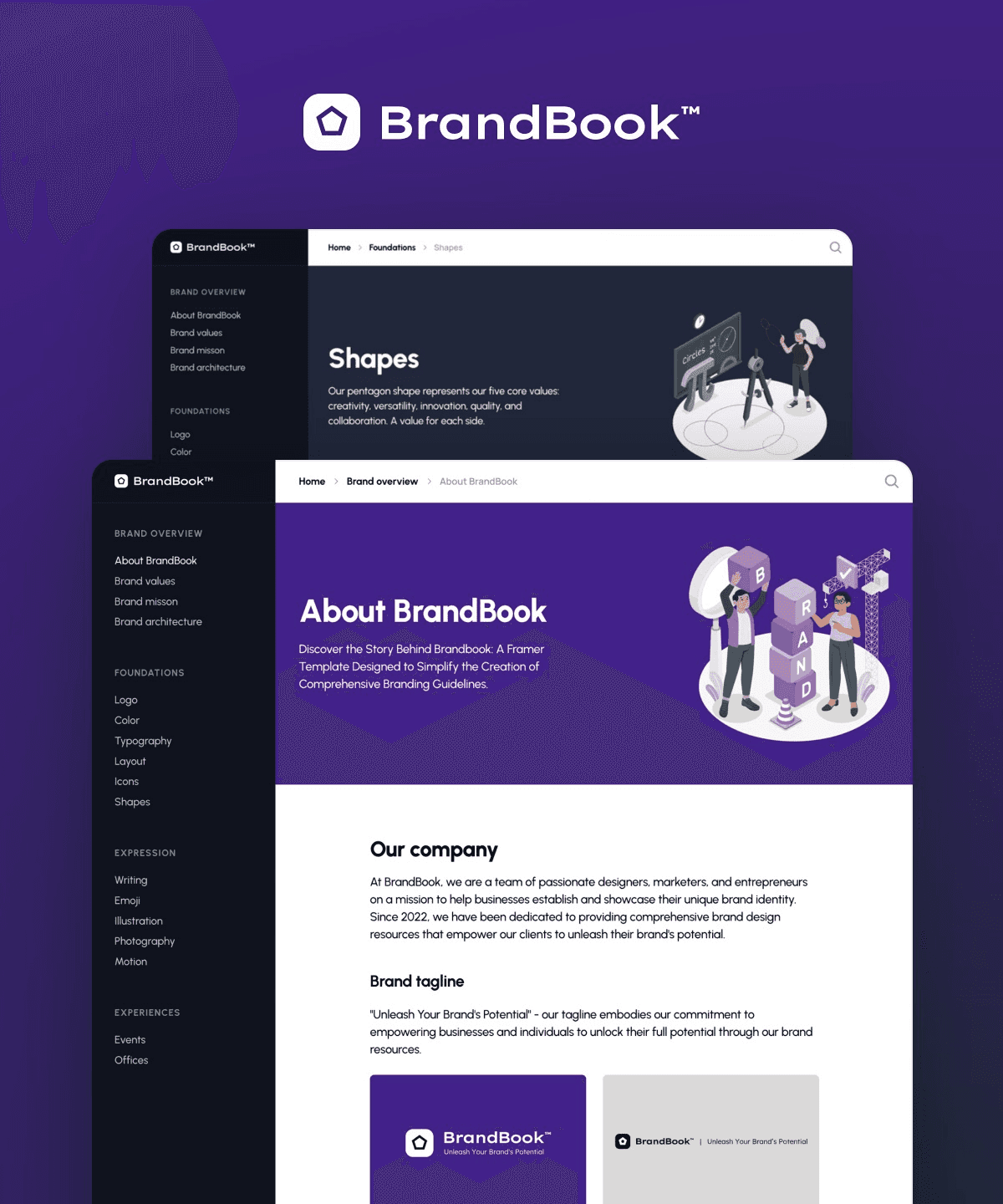 Screenshot 1 of BrandBook