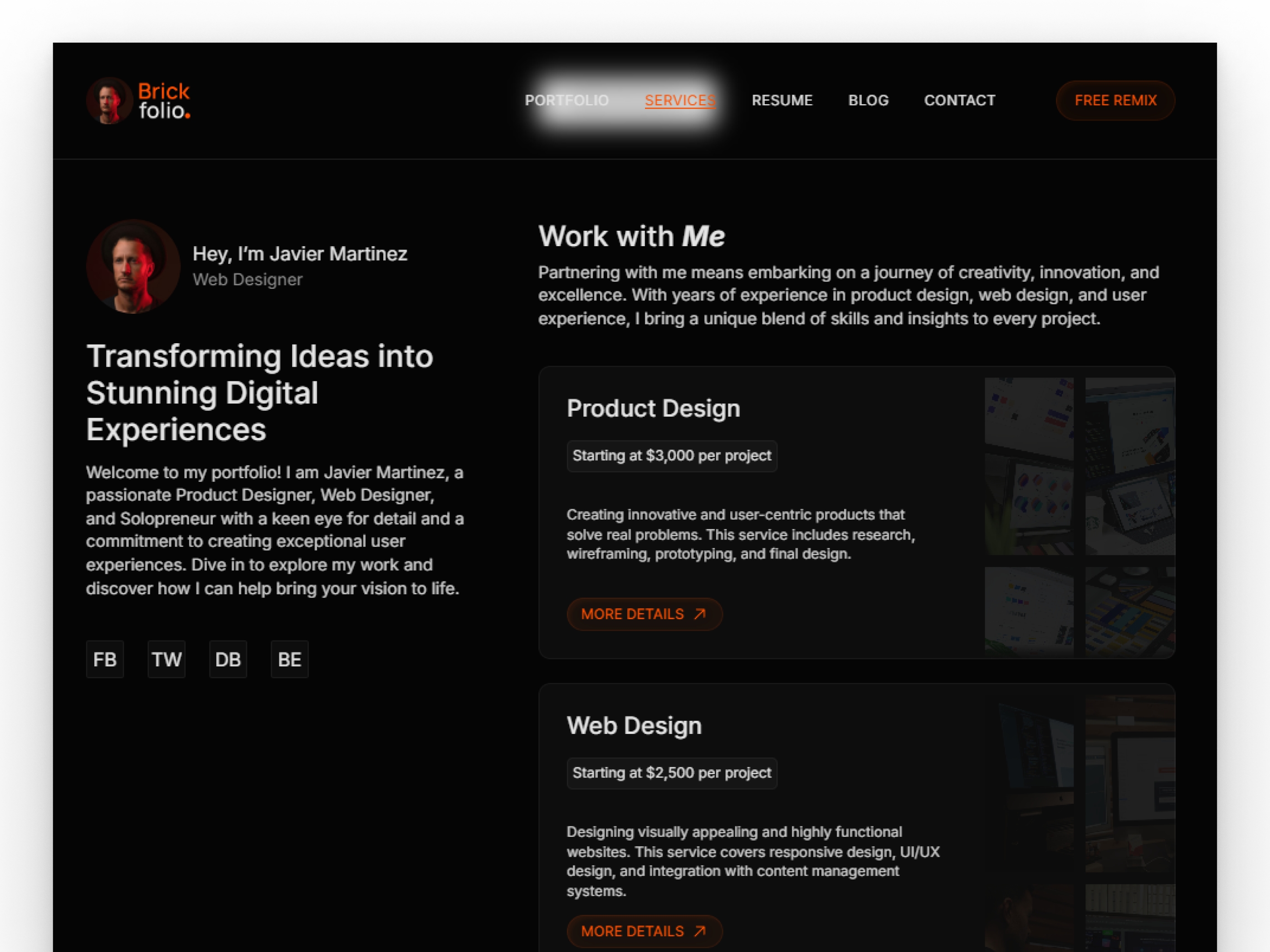 Screenshot 4 of Brickfolio