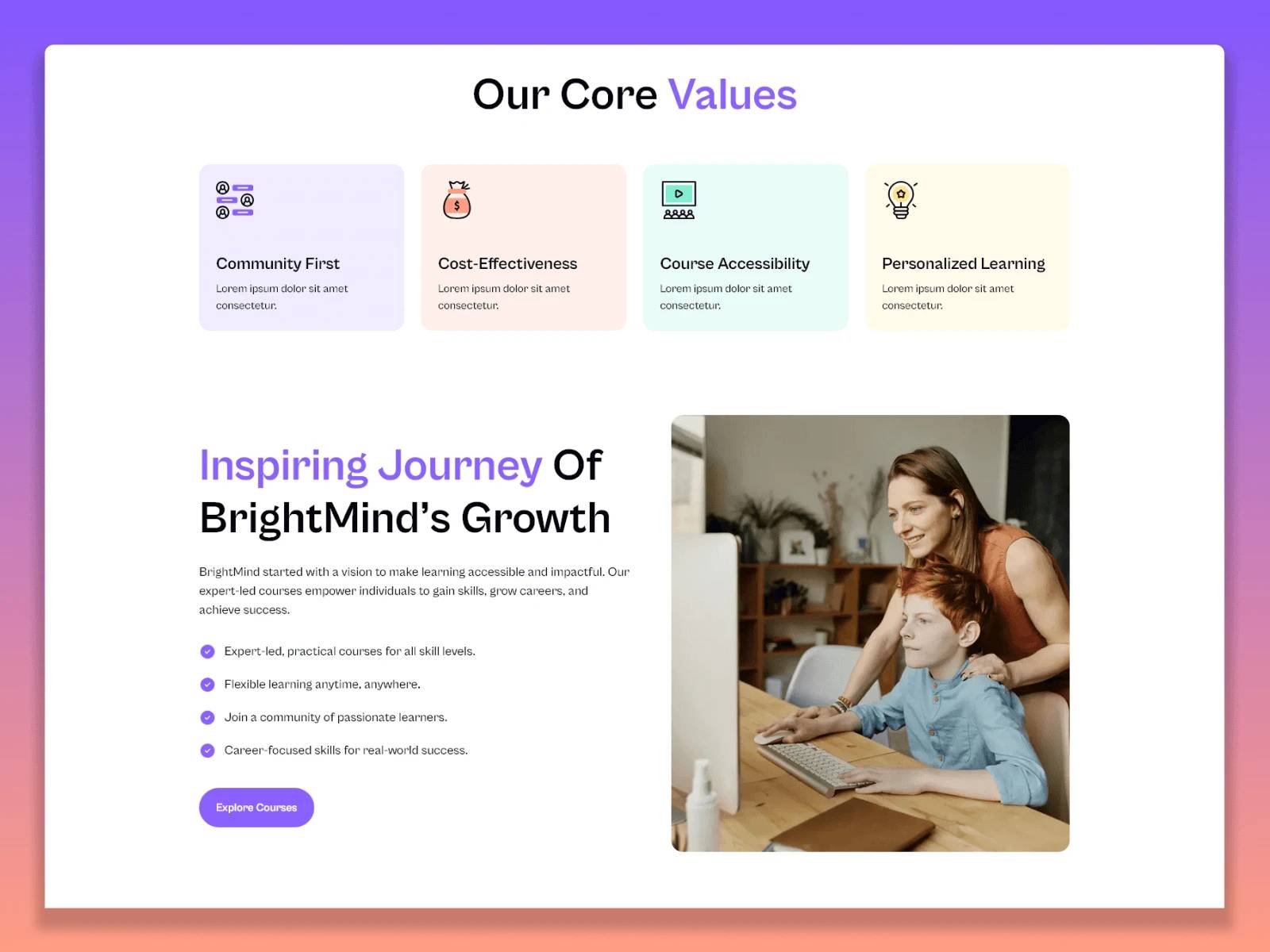 Screenshot 2 of BrightMind