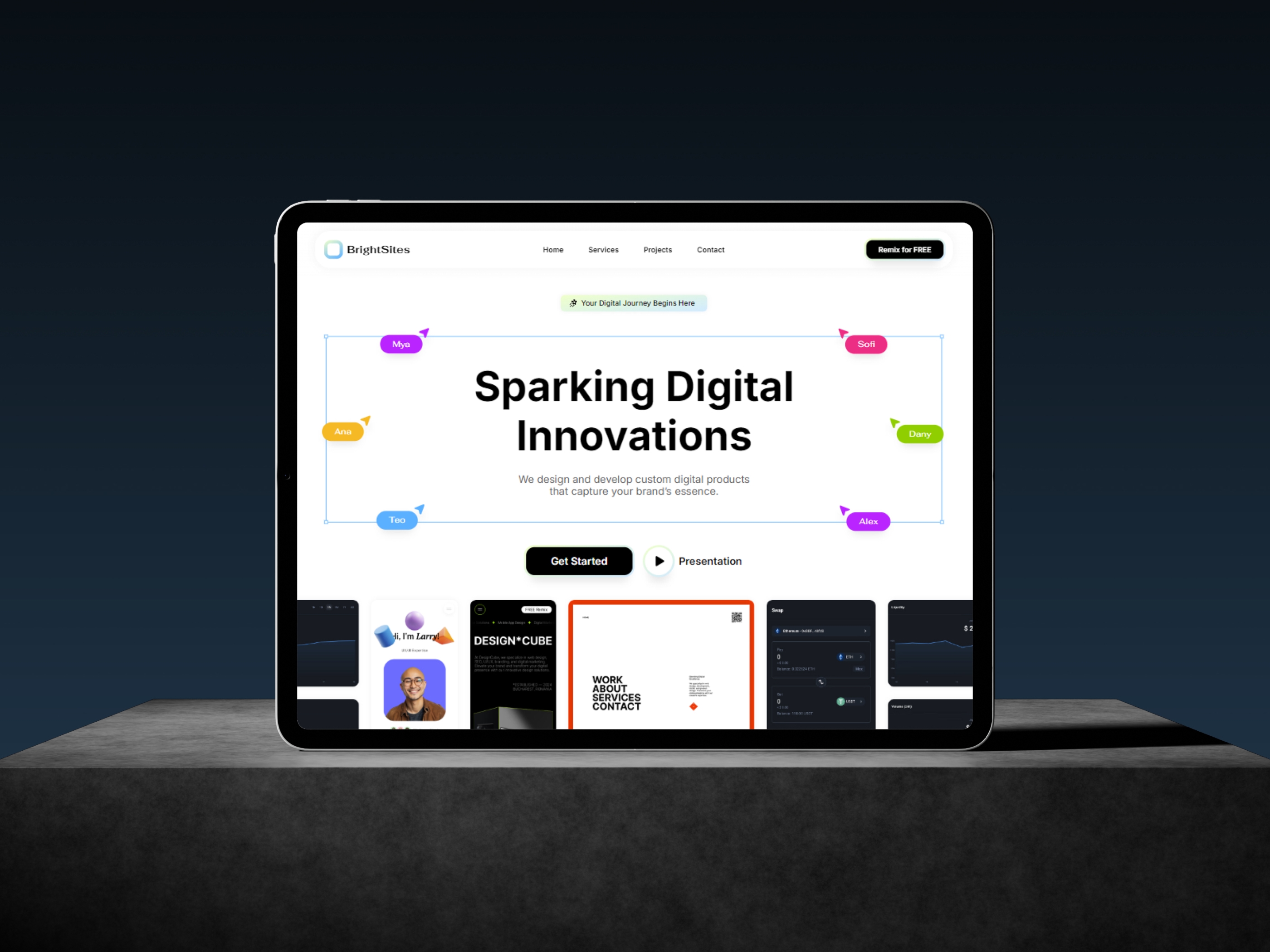 Screenshot 1 of BrightSites