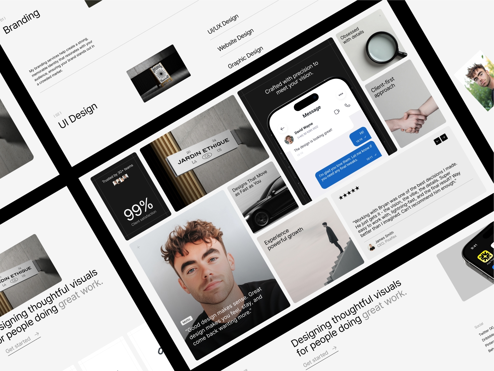 Screenshot 1 of BryanFolio