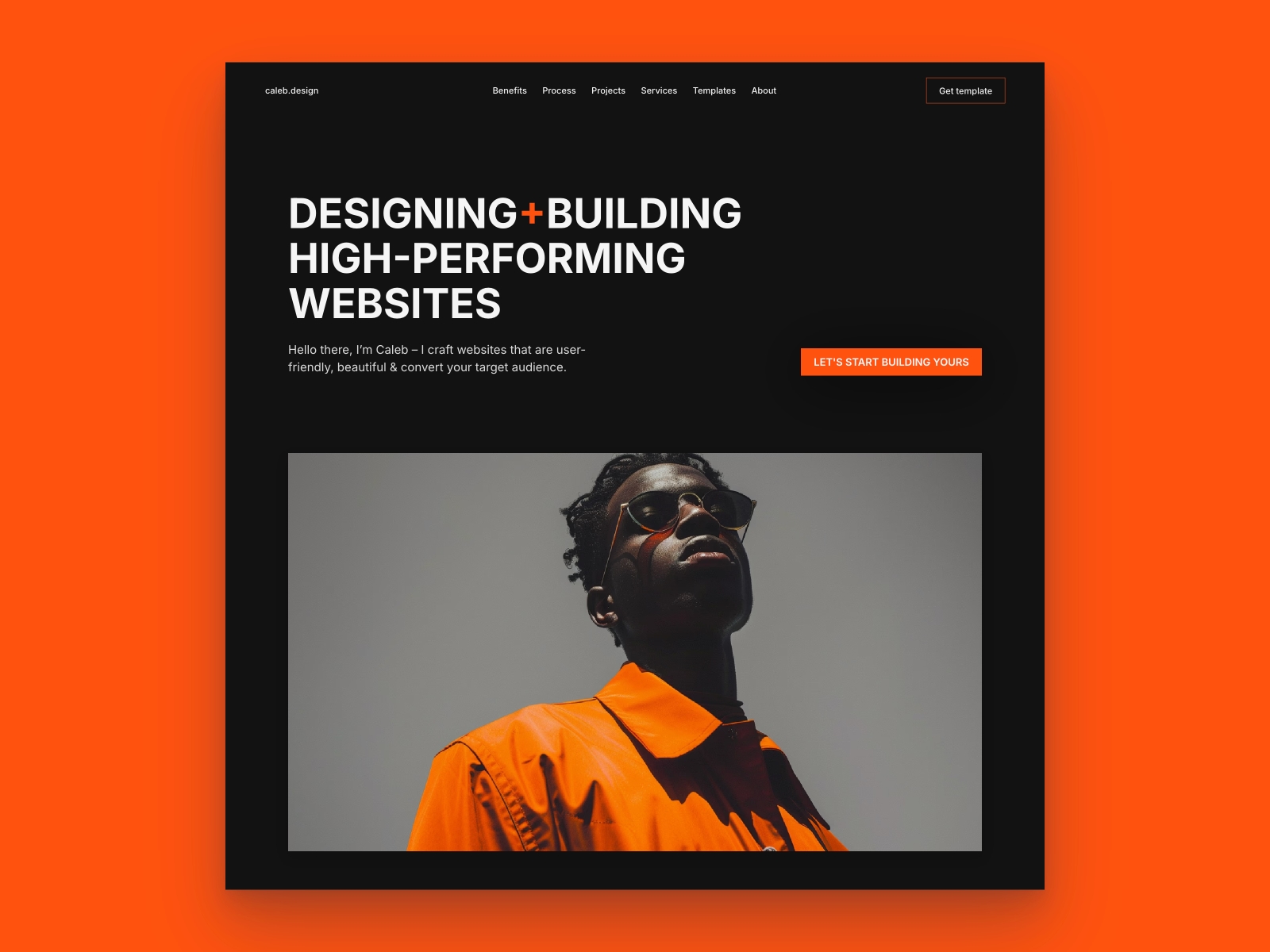 Screenshot 1 of calebdesign