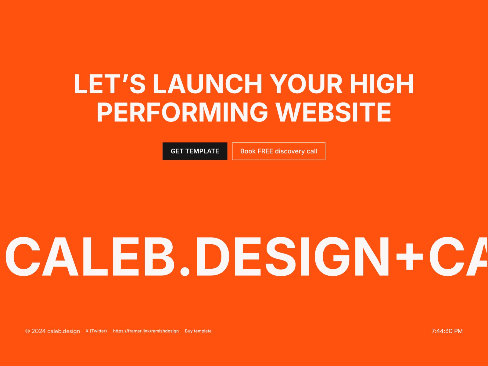 Screenshot 4 of calebdesign
