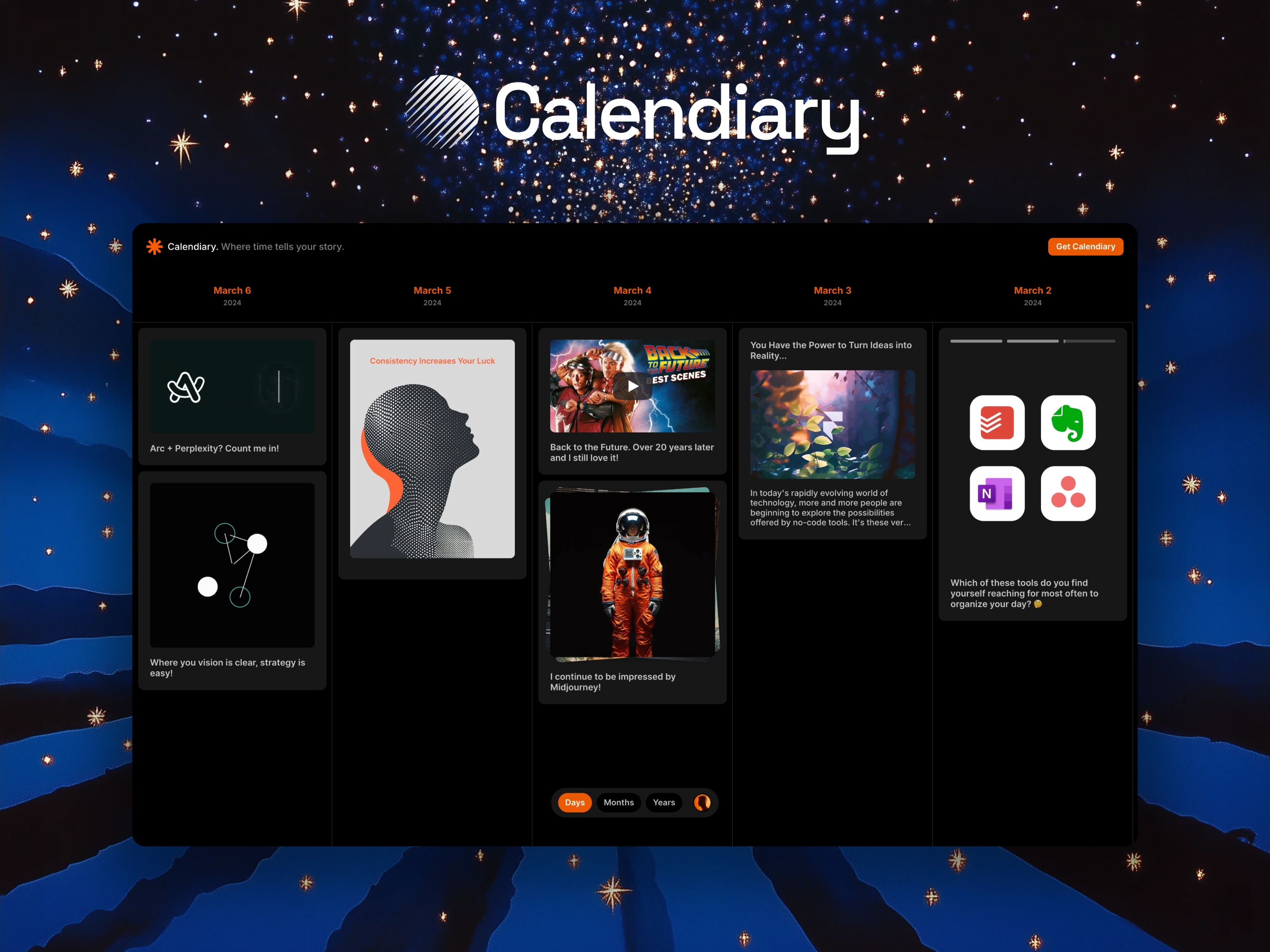 Screenshot 1 of Calendiary
