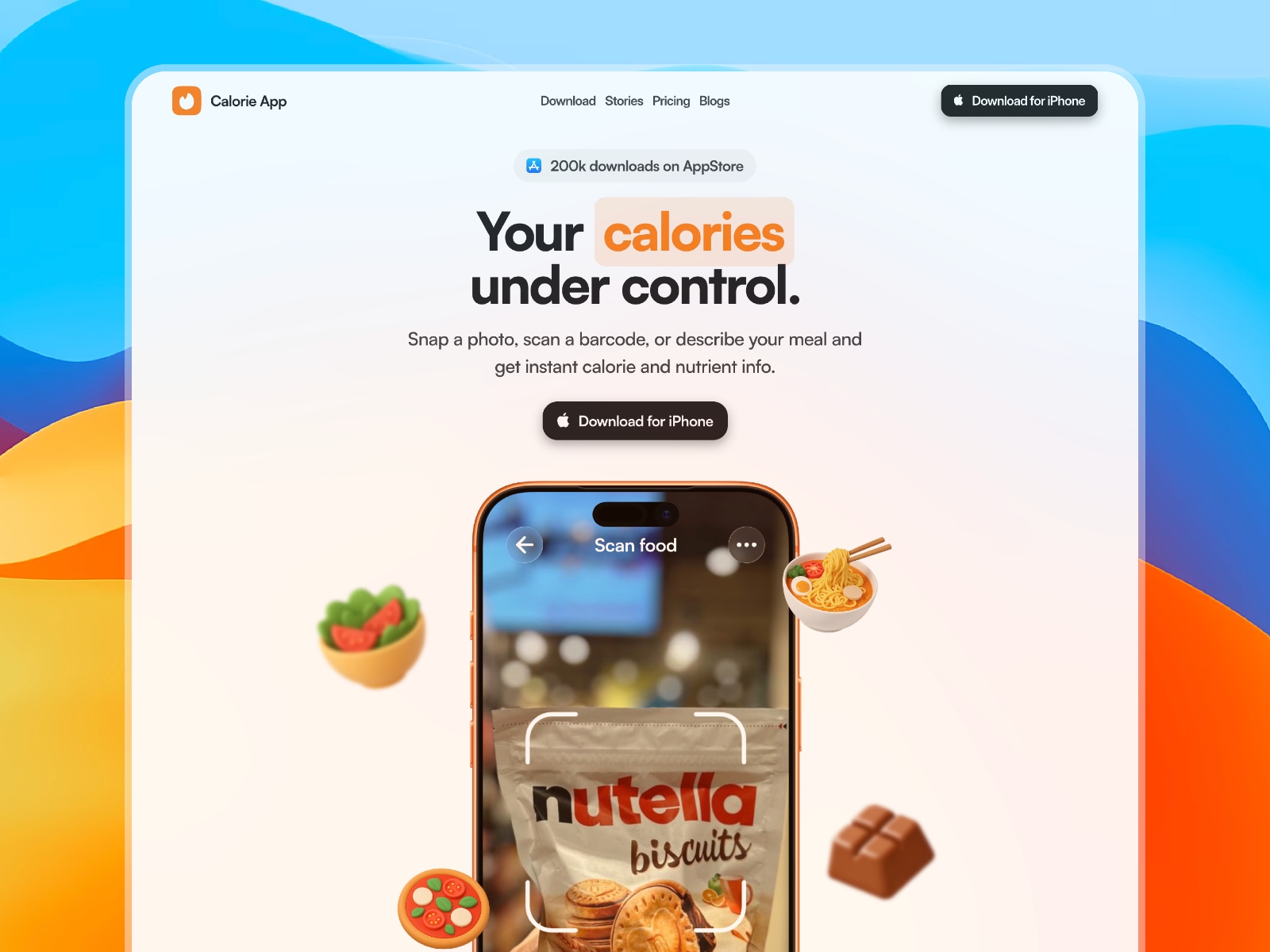 Screenshot 1 of Calories