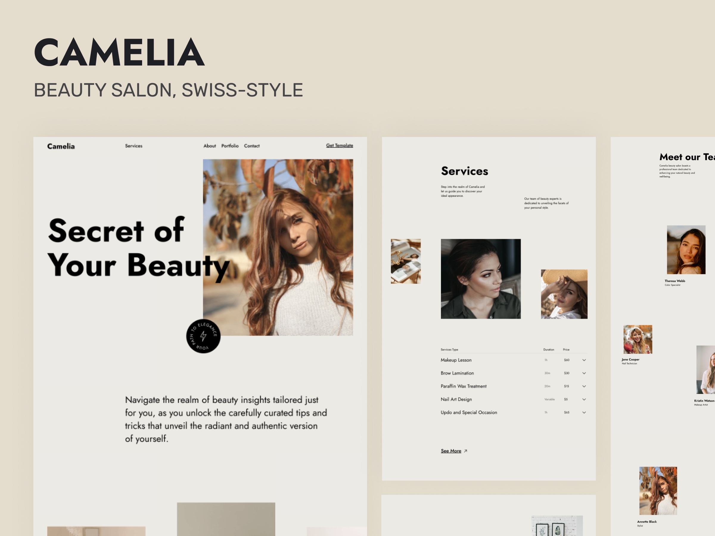 Screenshot 1 of Camelia