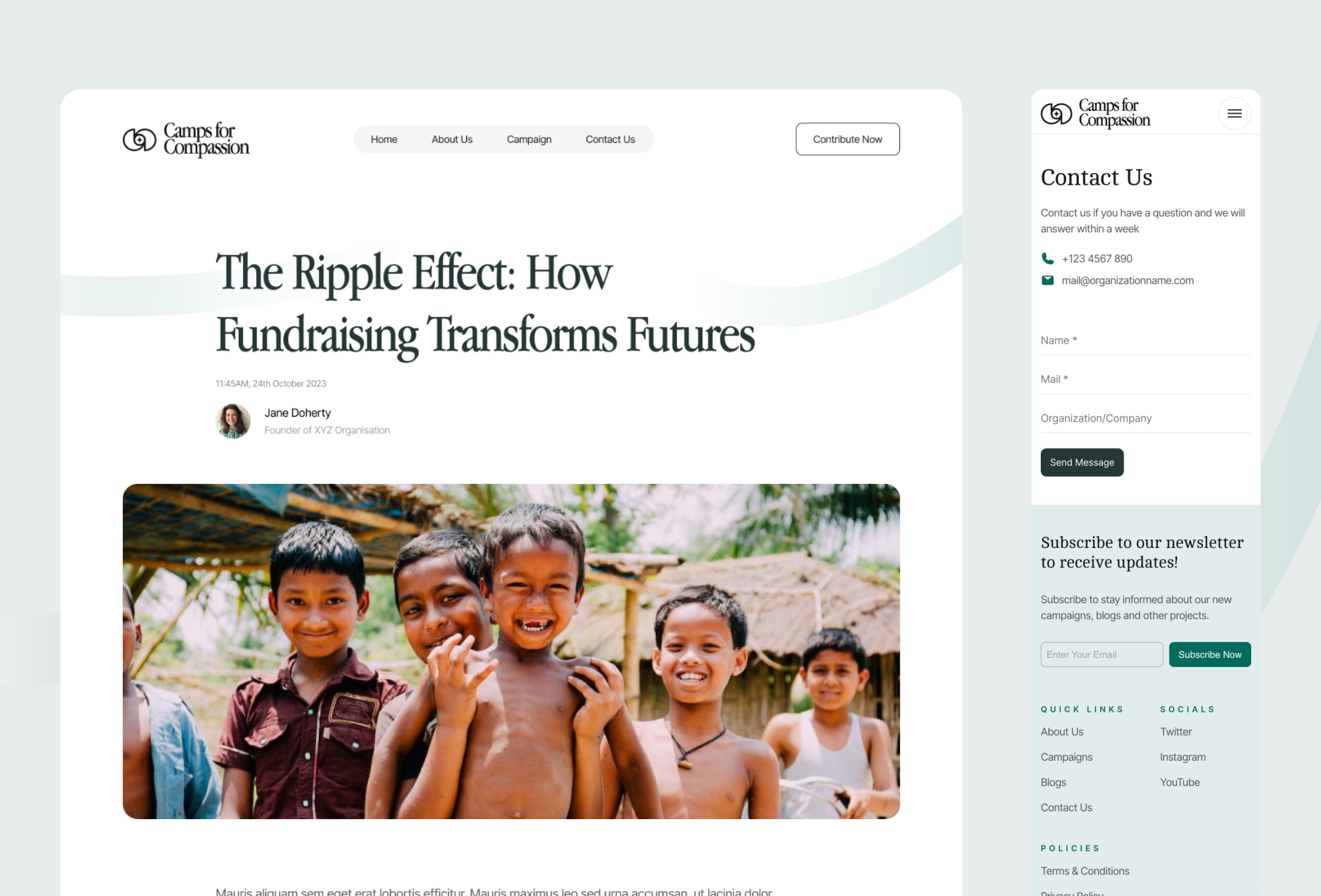Screenshot 4 of CampsforCompassion