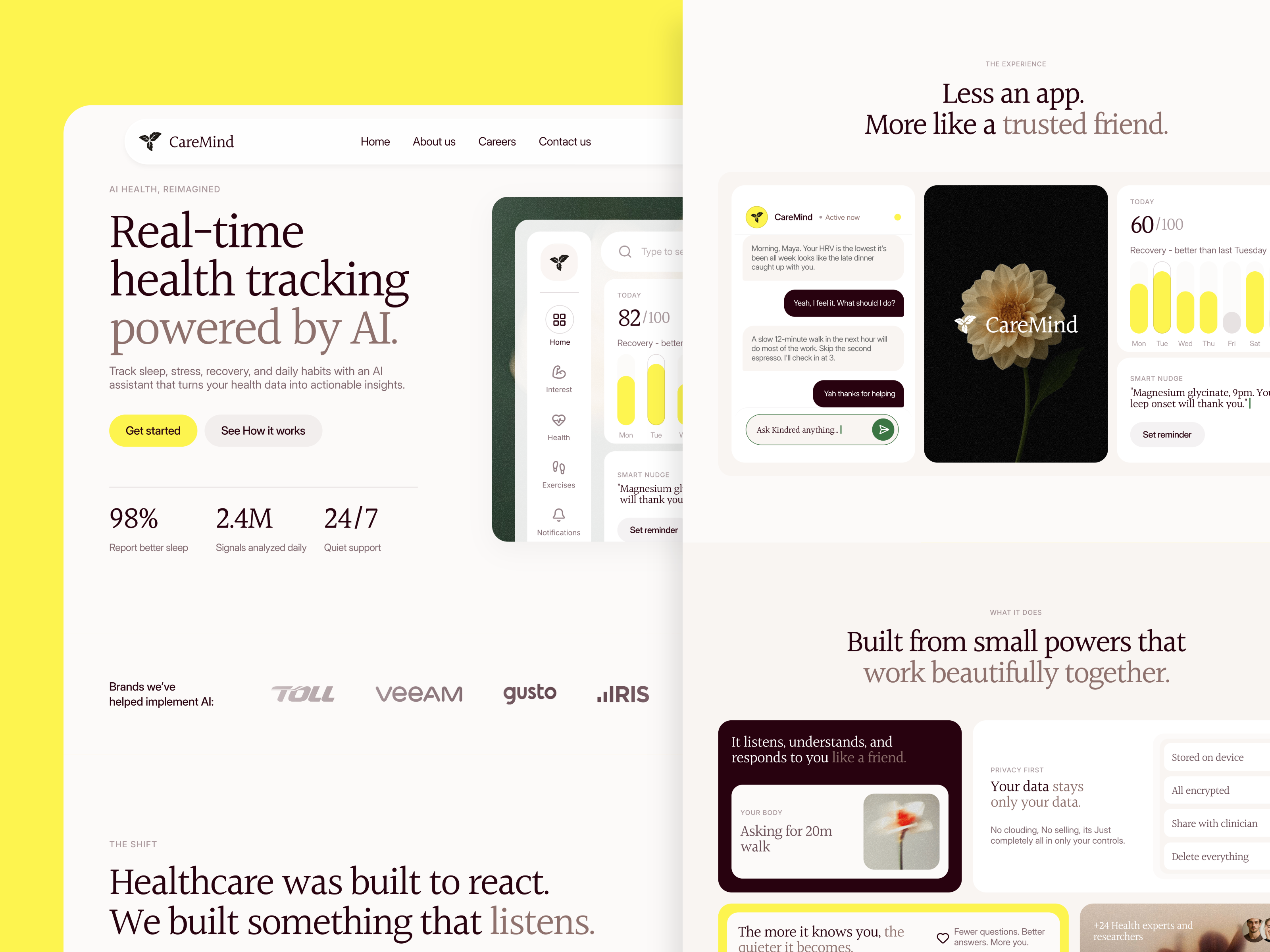 Screenshot 1 of CareMind