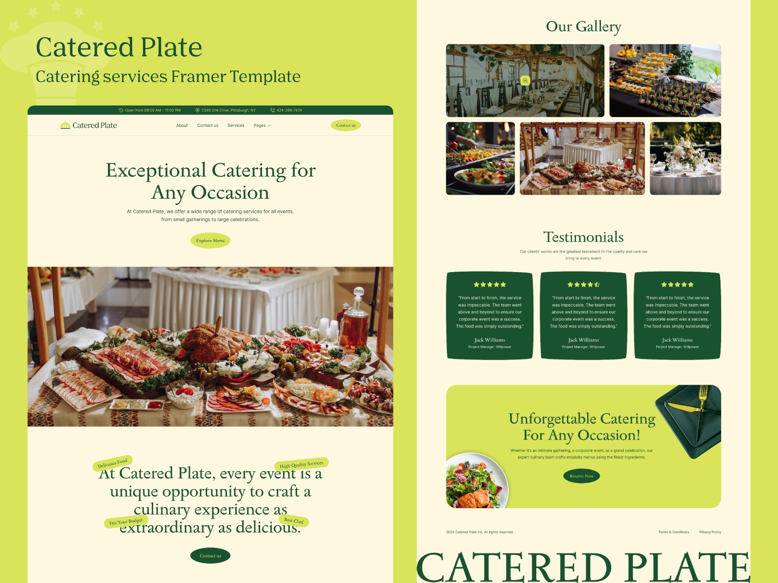 Screenshot 2 of CateredPlate