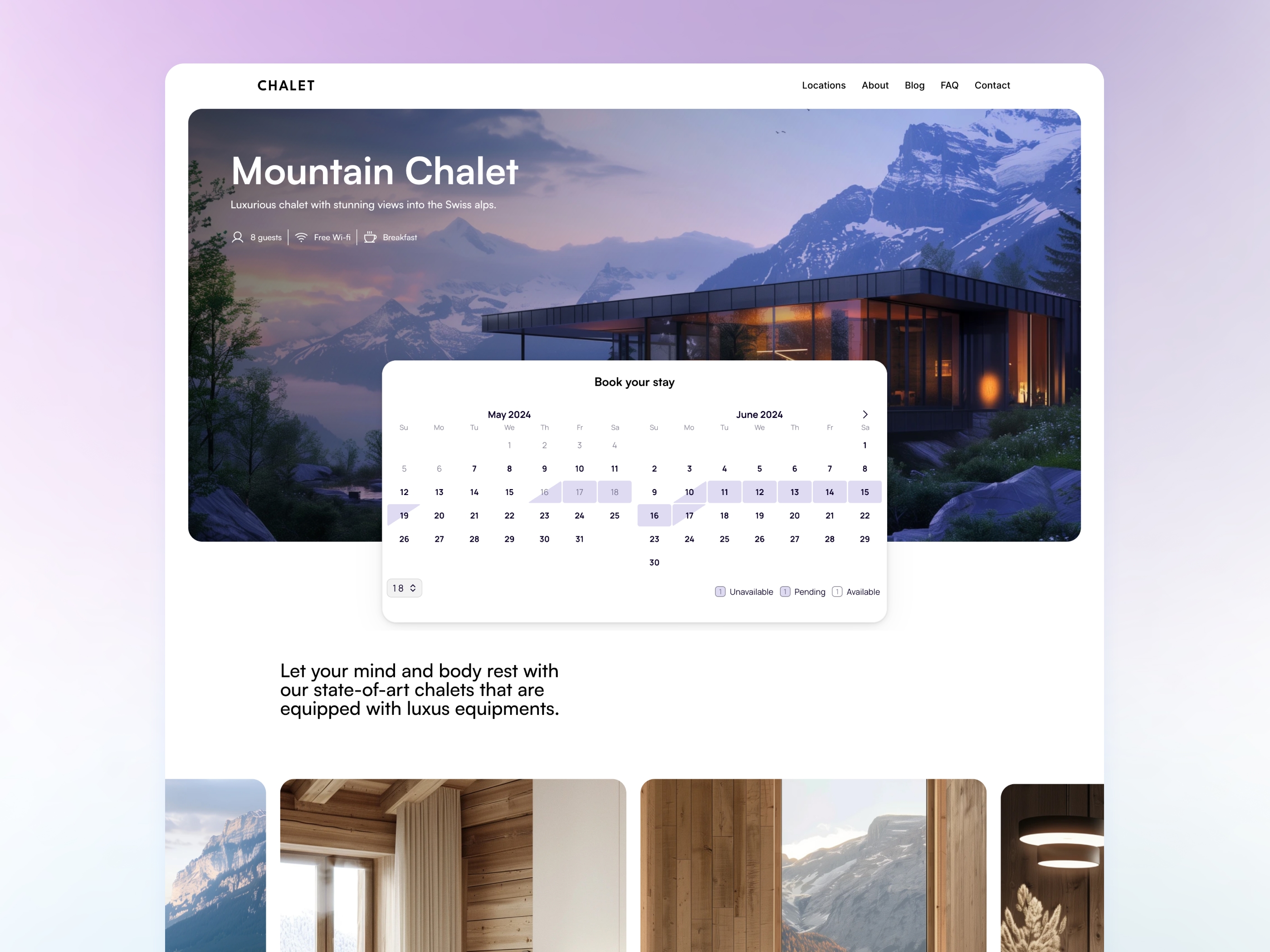 Screenshot 1 of Chalet