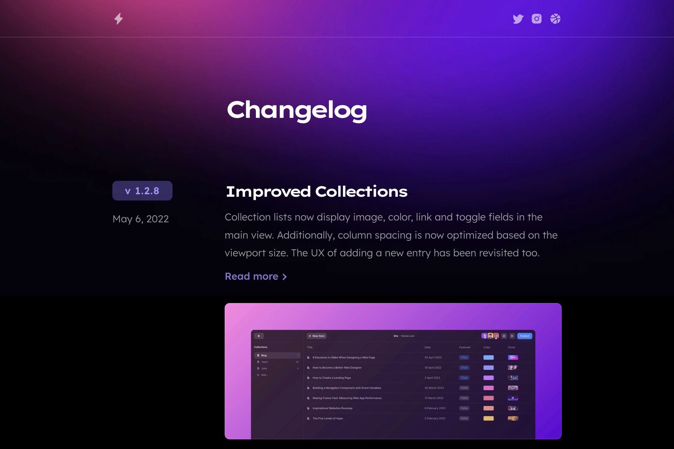 Screenshot 2 of Changelog