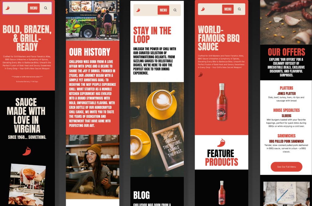 Screenshot 1 of ChilliFood