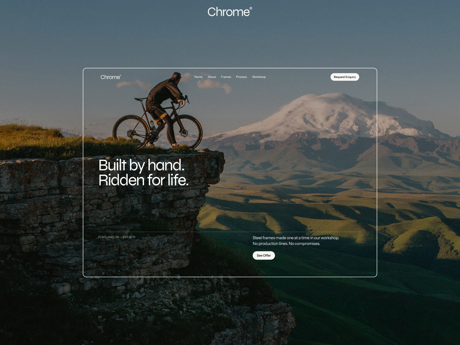 Screenshot 1 of Chrome Bicycle