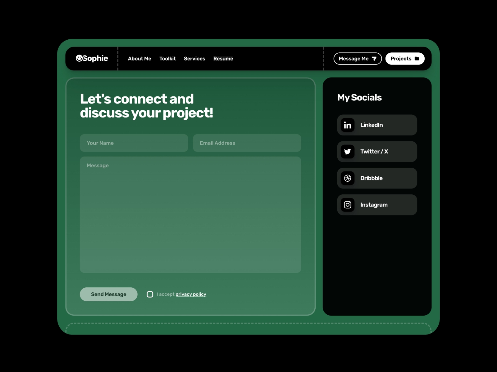Screenshot 2 of ChunkyFolio