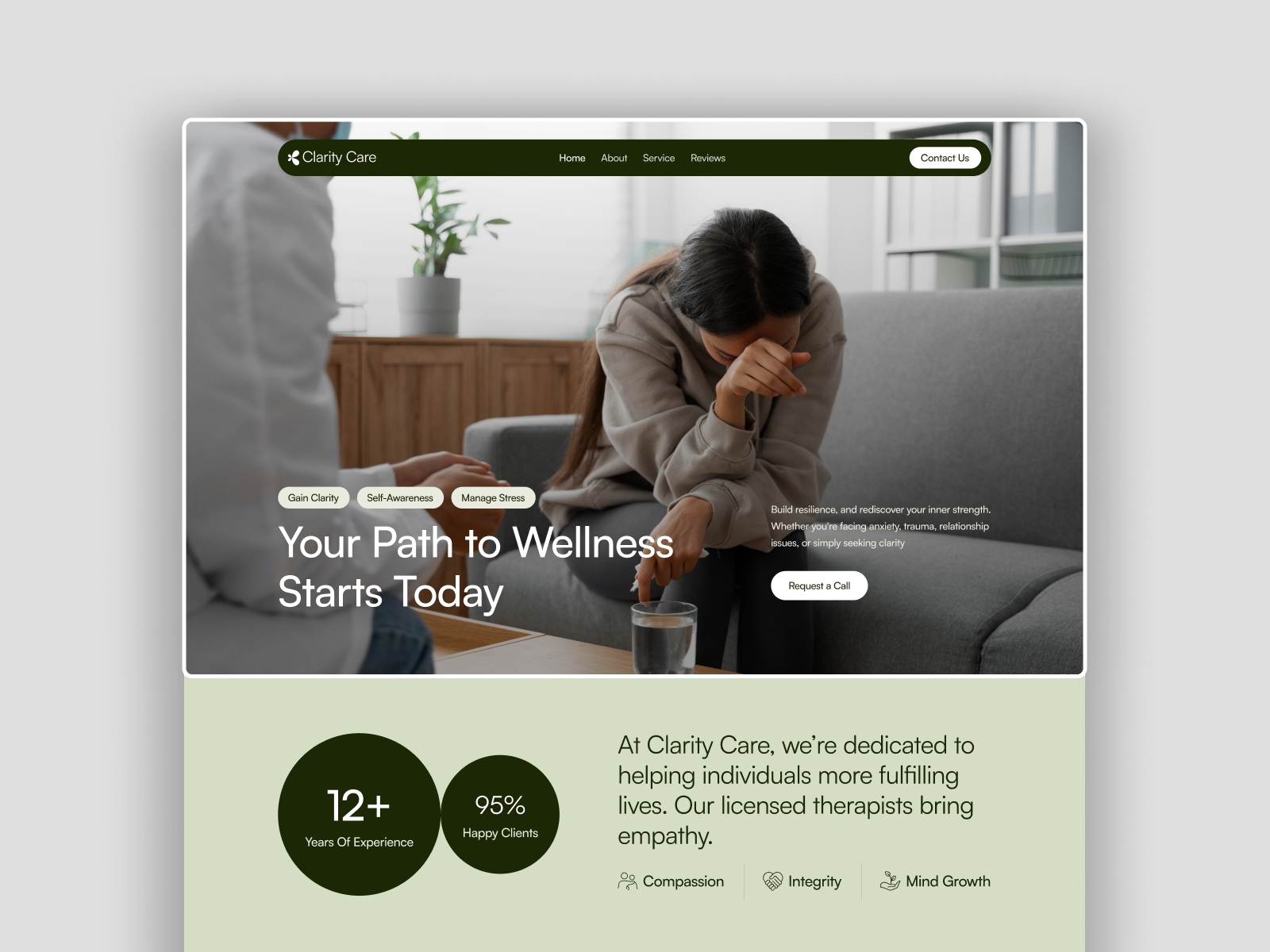 Screenshot 1 of Clarity Care