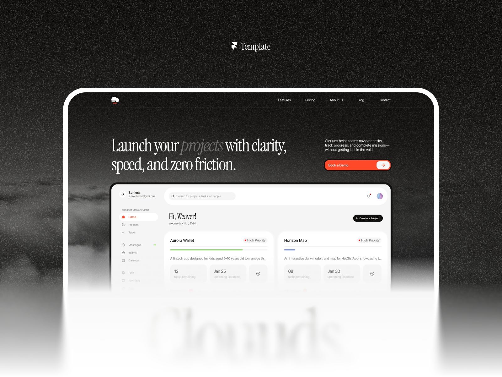Screenshot 1 of Clouuds