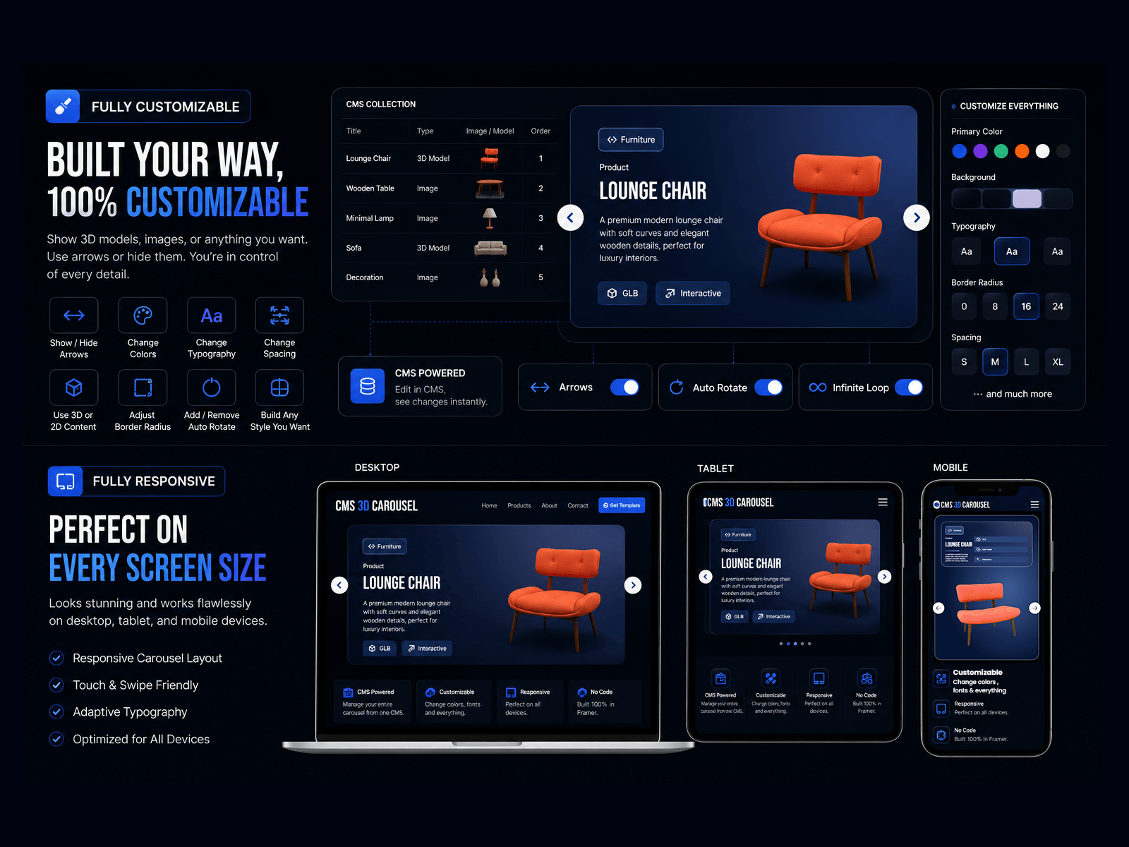 Screenshot 2 of CMS 3D Carousel