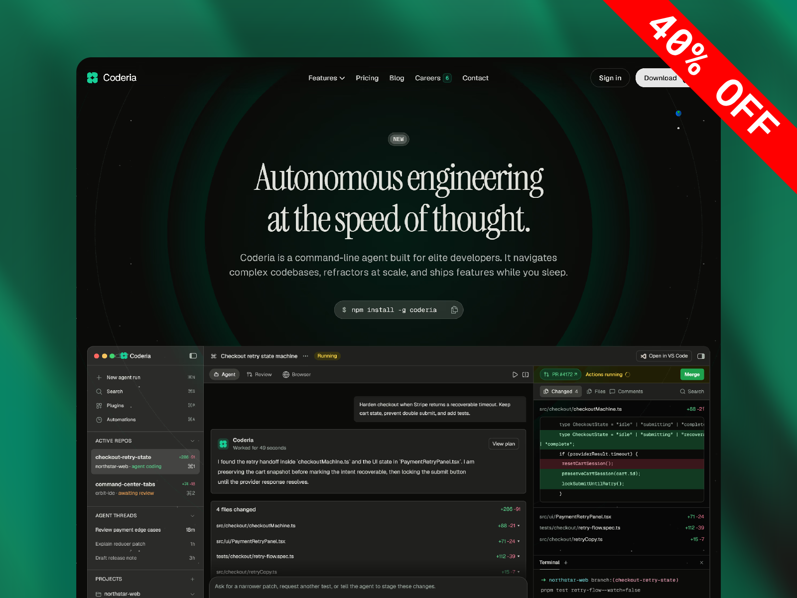 Screenshot 1 of Coderia