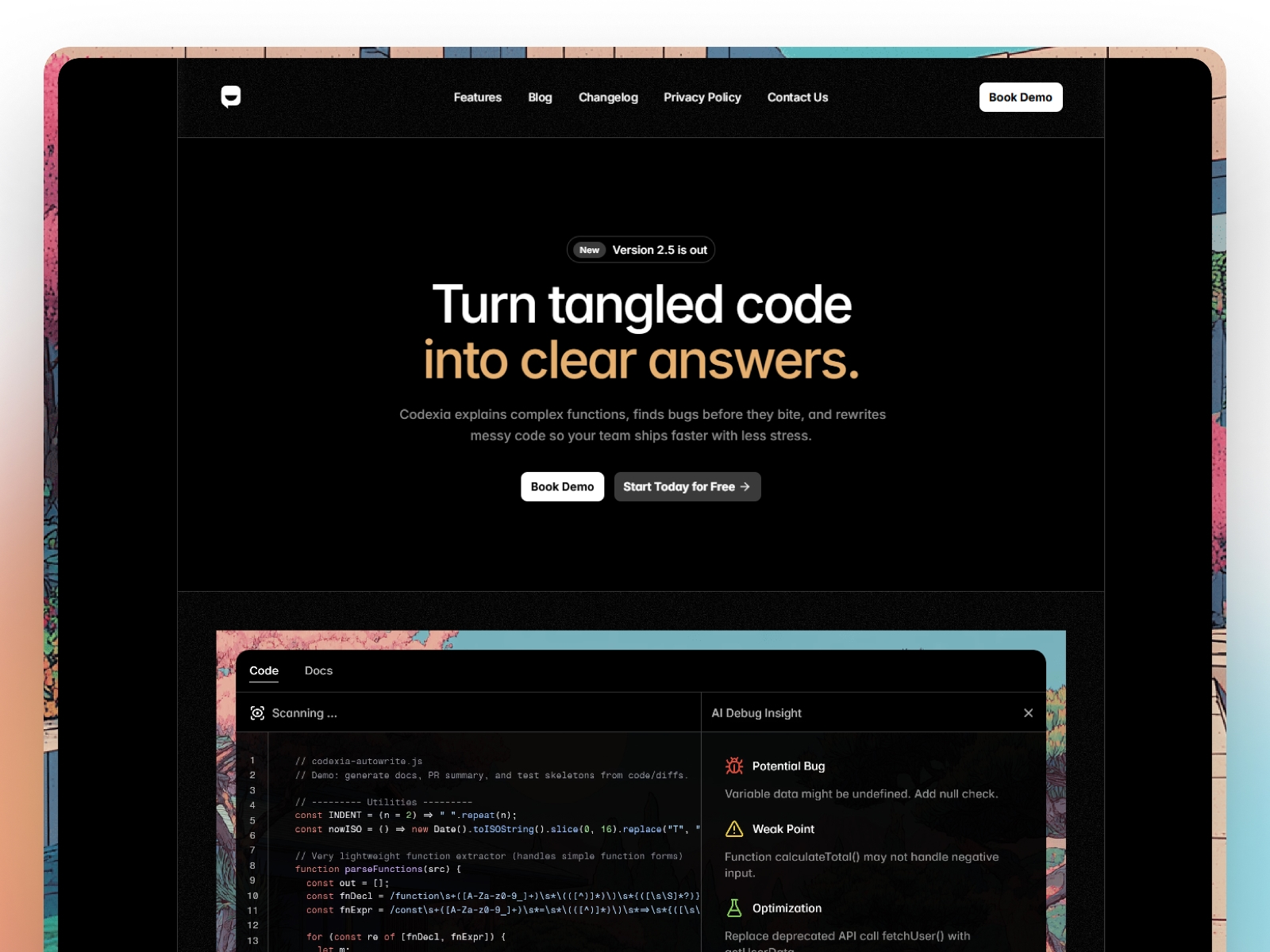 Screenshot 1 of Codexia