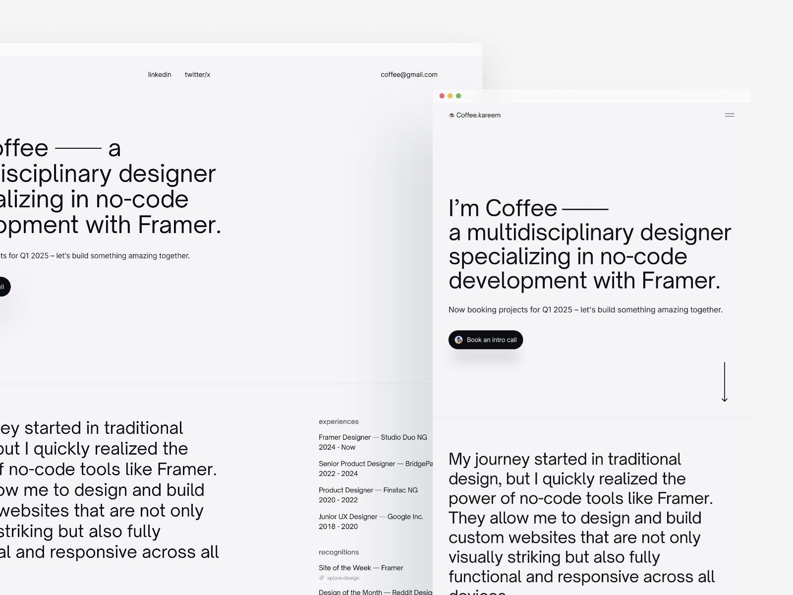 Screenshot 1 of Coffee folio