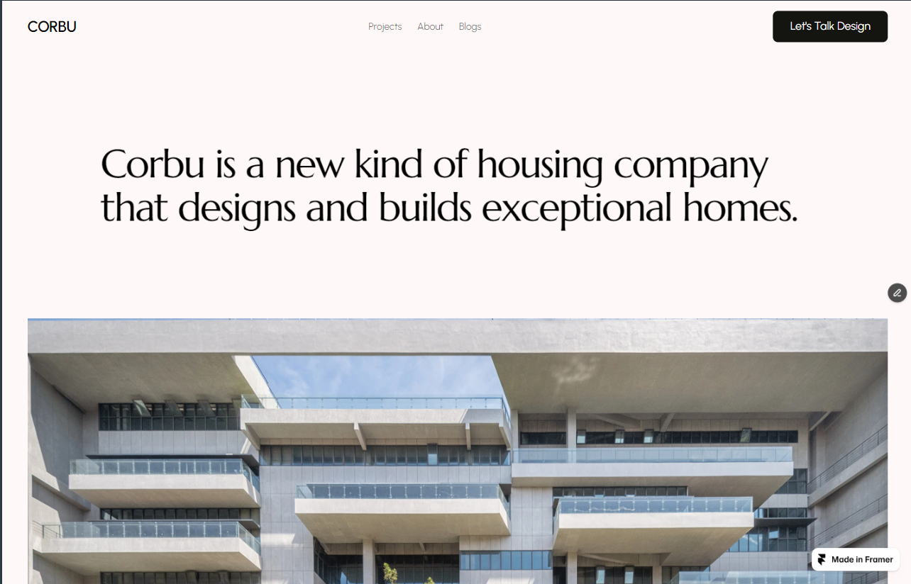 Screenshot 1 of Corbu Design Studio