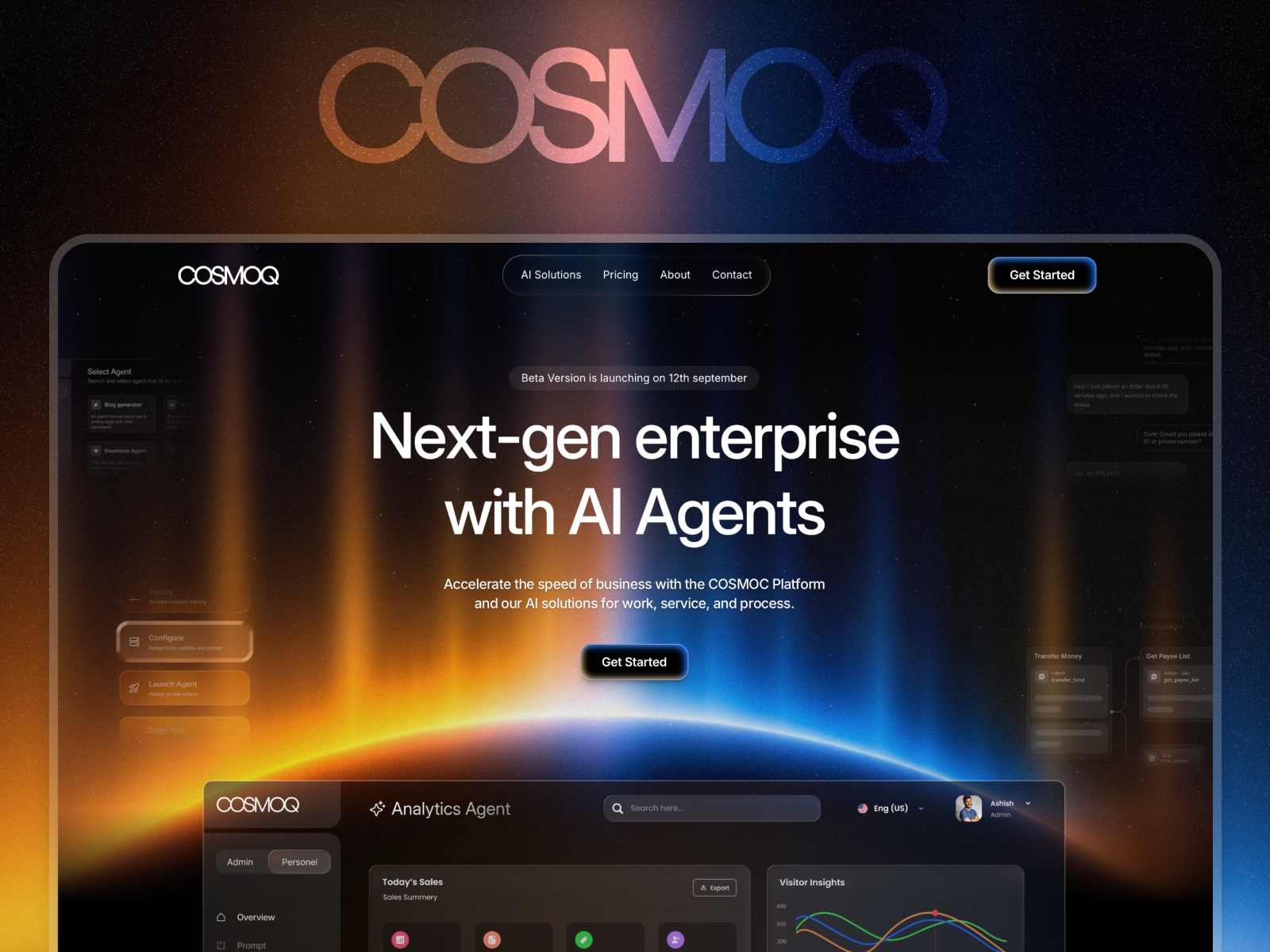 Screenshot 1 of COSMOQ