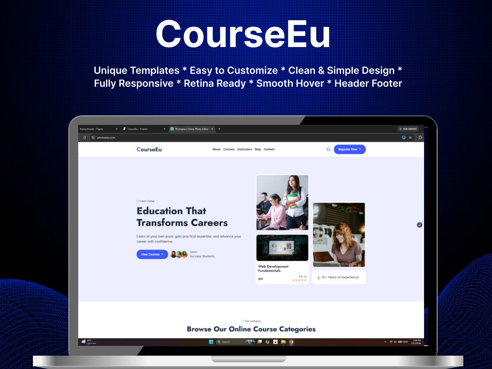 Screenshot 1 of CourseEu