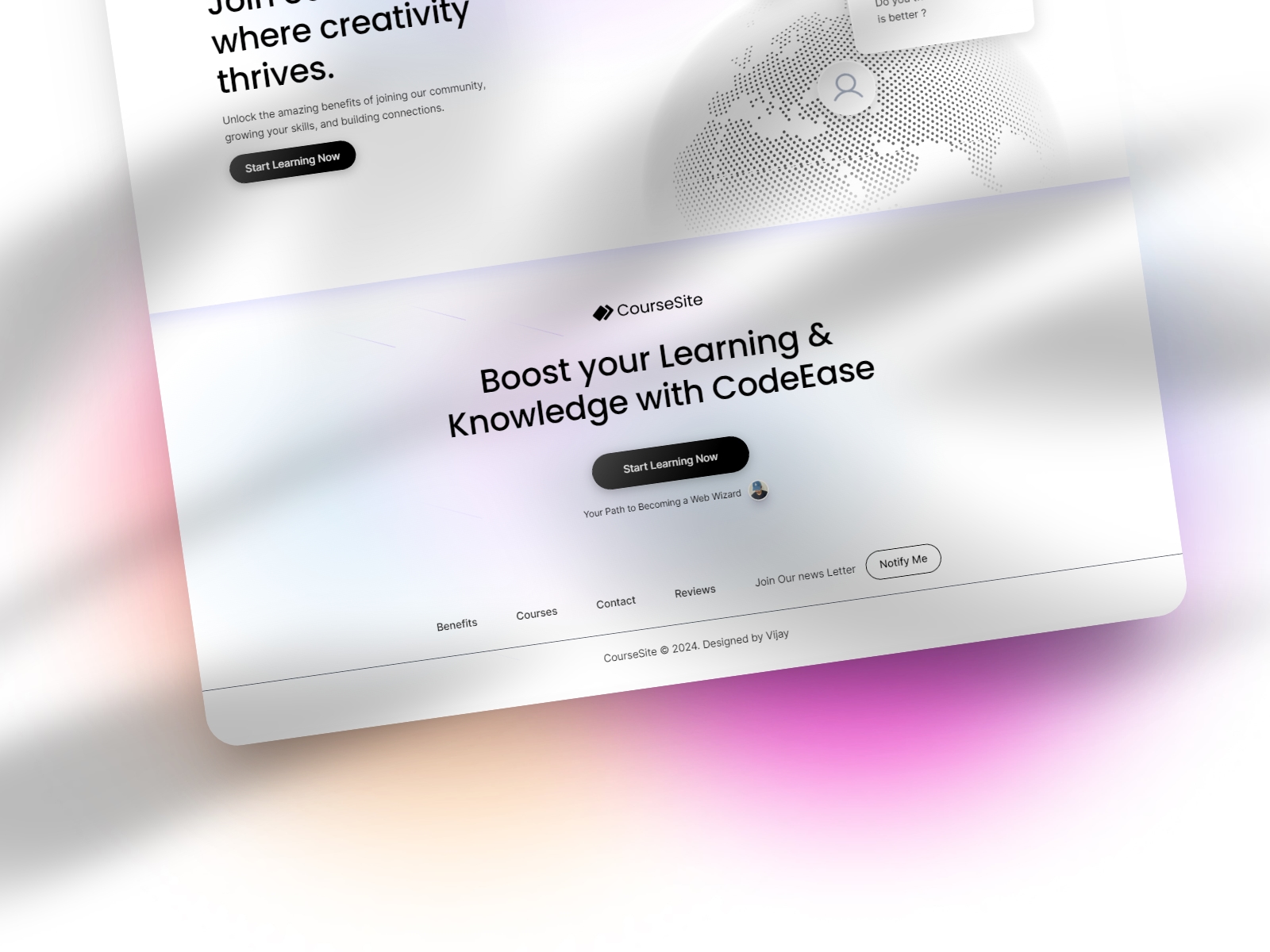 Screenshot 4 of CourseSite