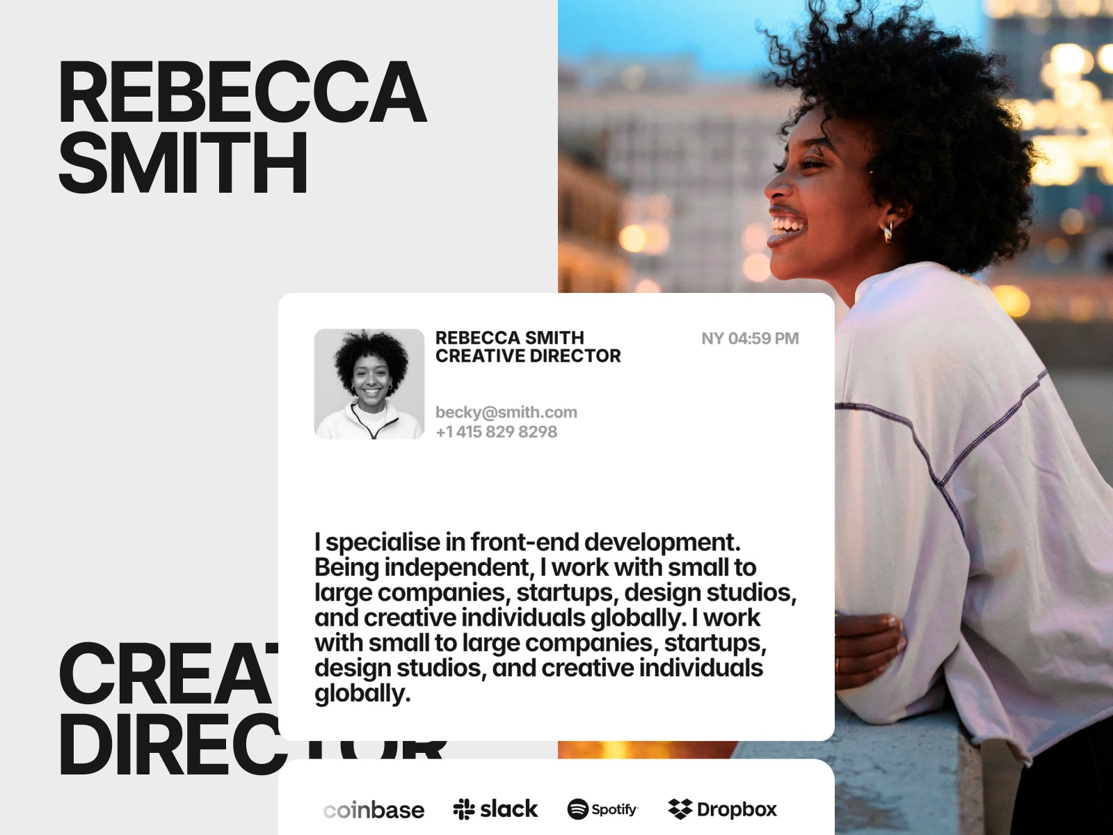 Screenshot 1 of Creative CV