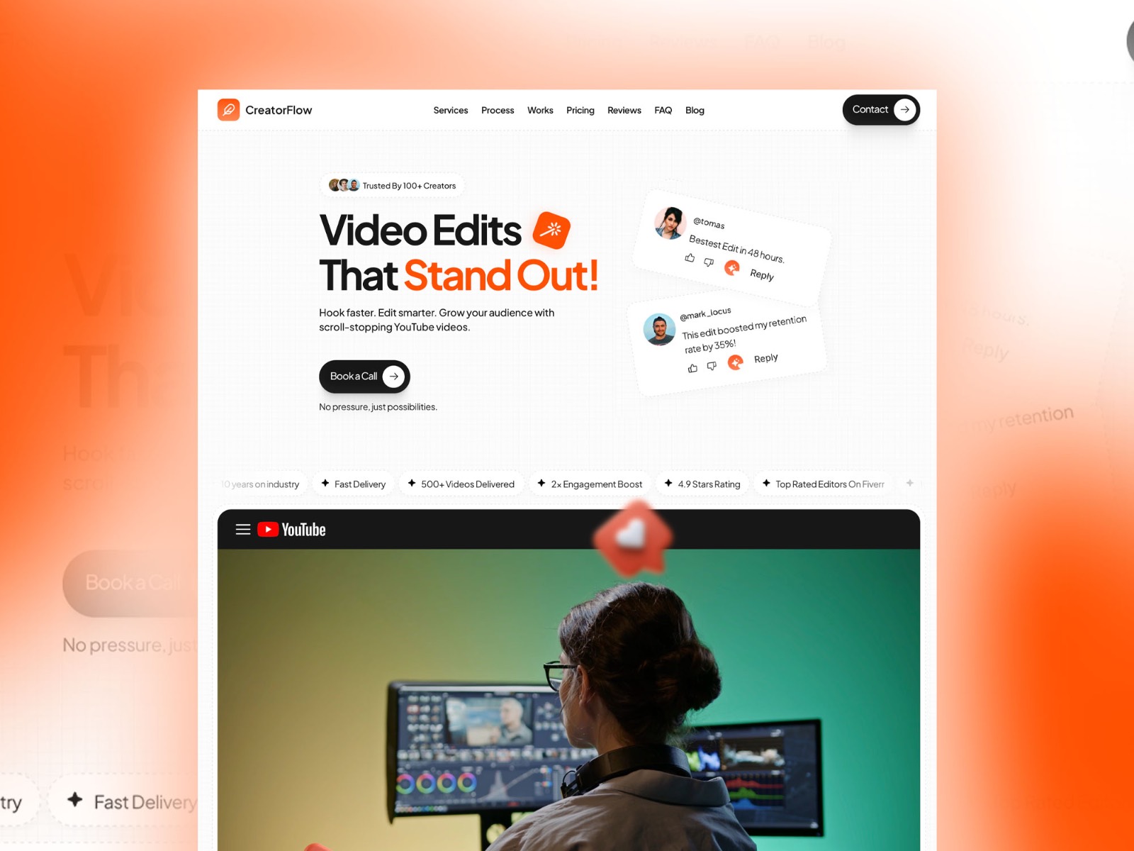 Screenshot 1 of CreatorFlow