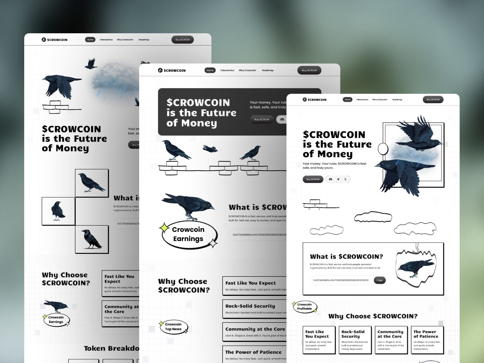 Screenshot 1 of CROWCOIN