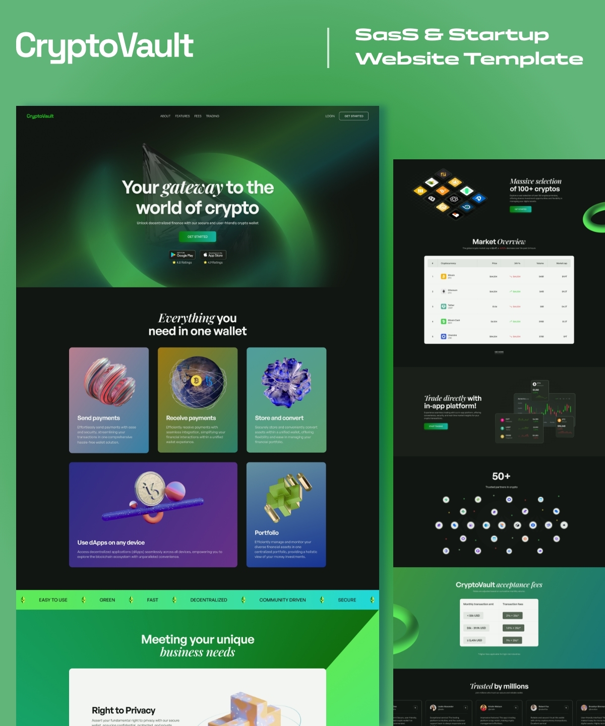 Screenshot 1 of CryptoVault