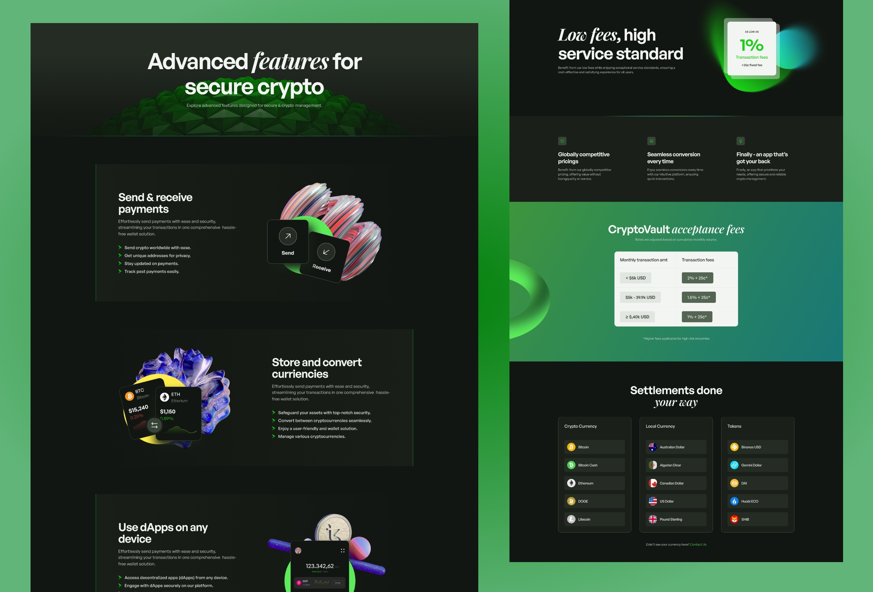 Screenshot 2 of CryptoVault