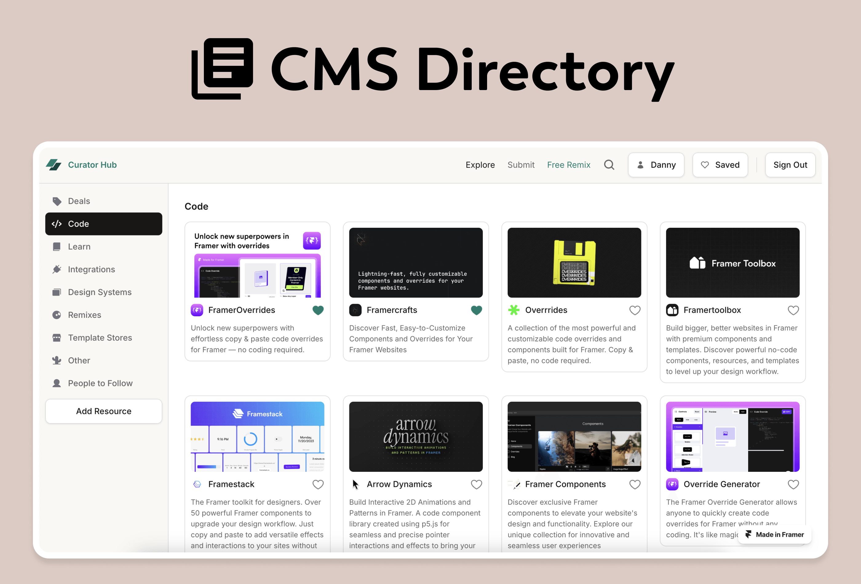 Screenshot 2 of Curator Hub