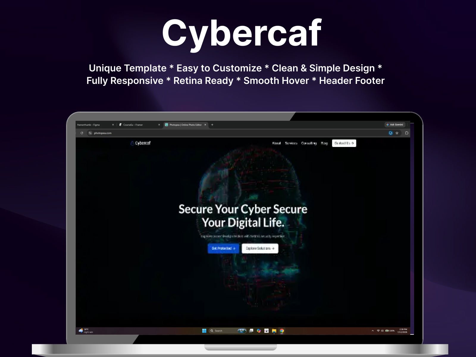 Screenshot 1 of Cybercaf