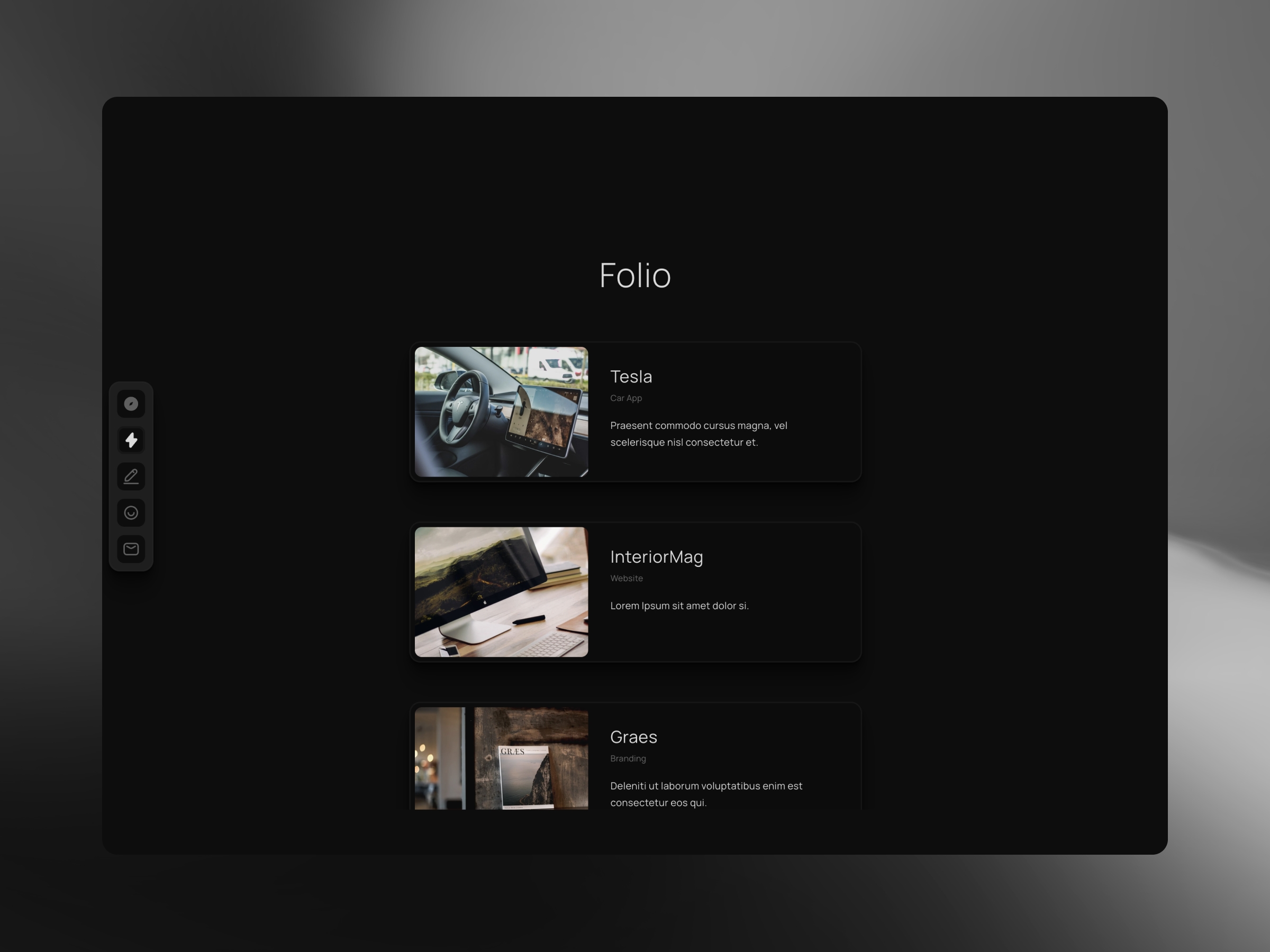 Screenshot 2 of Cyberfolio
