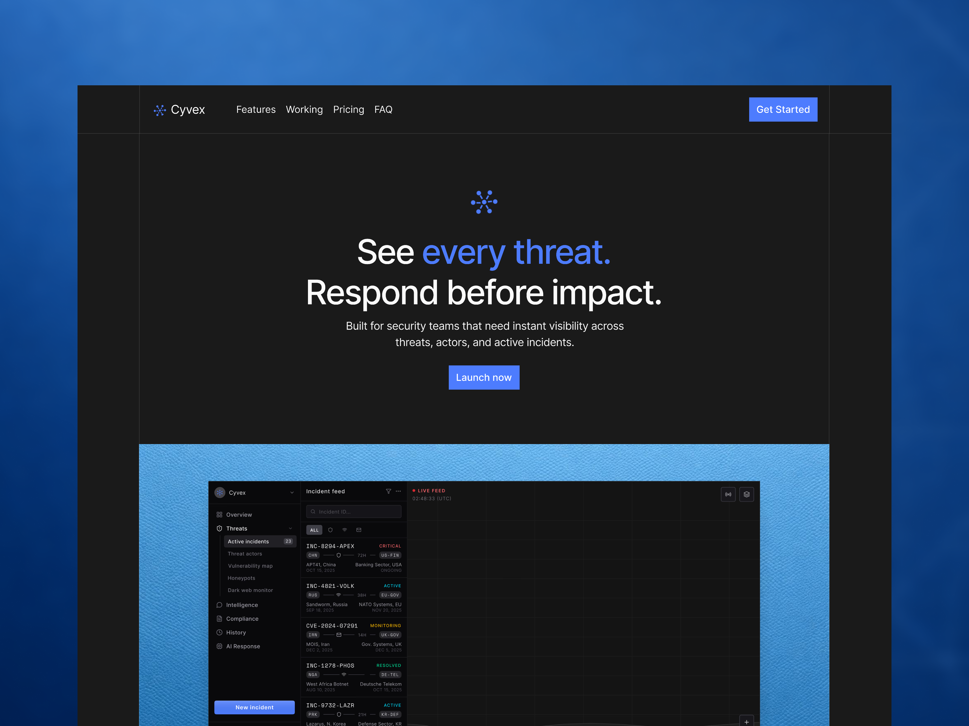 Screenshot 1 of CyvexAI