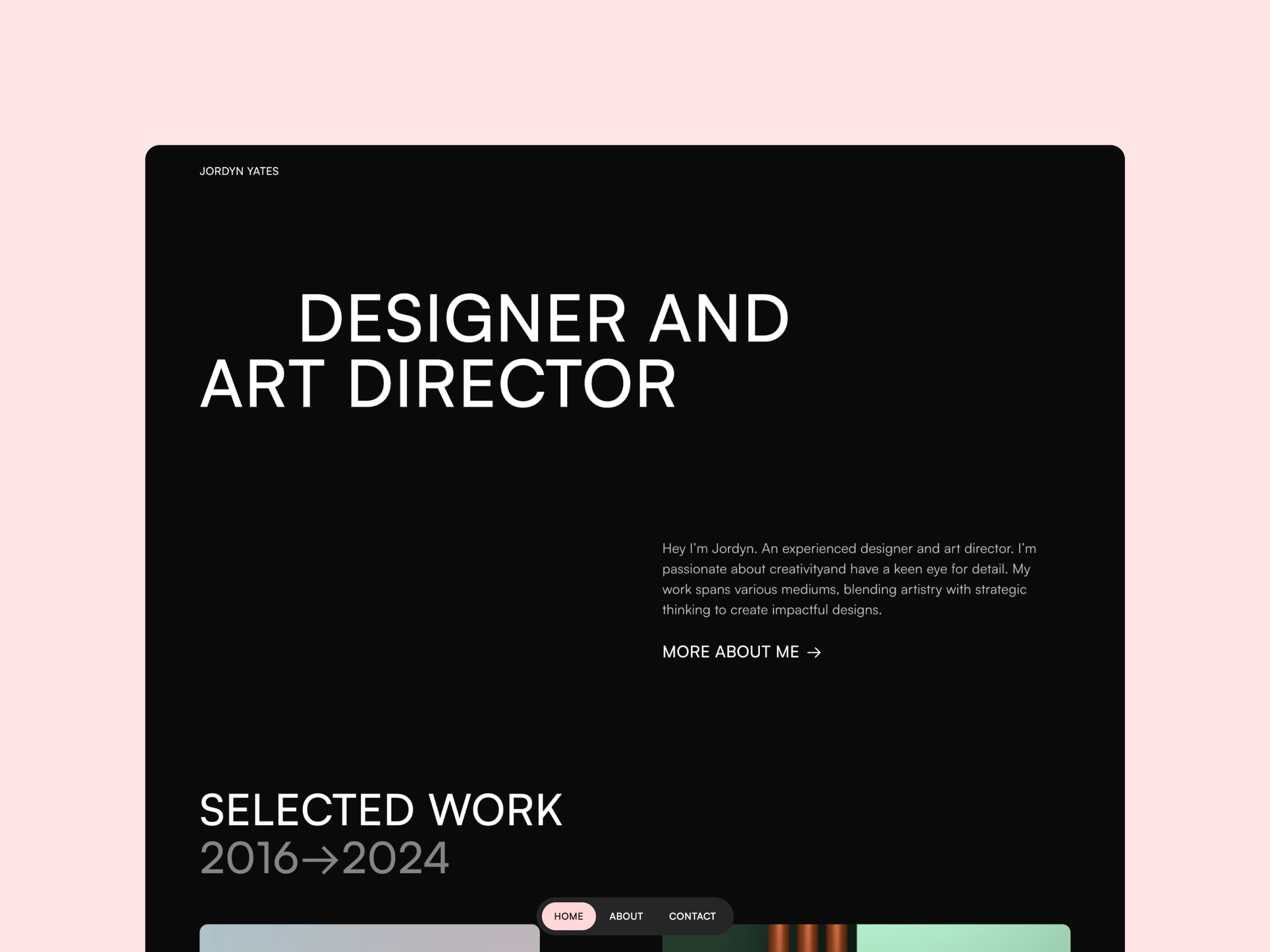 Screenshot 1 of Darkfolio