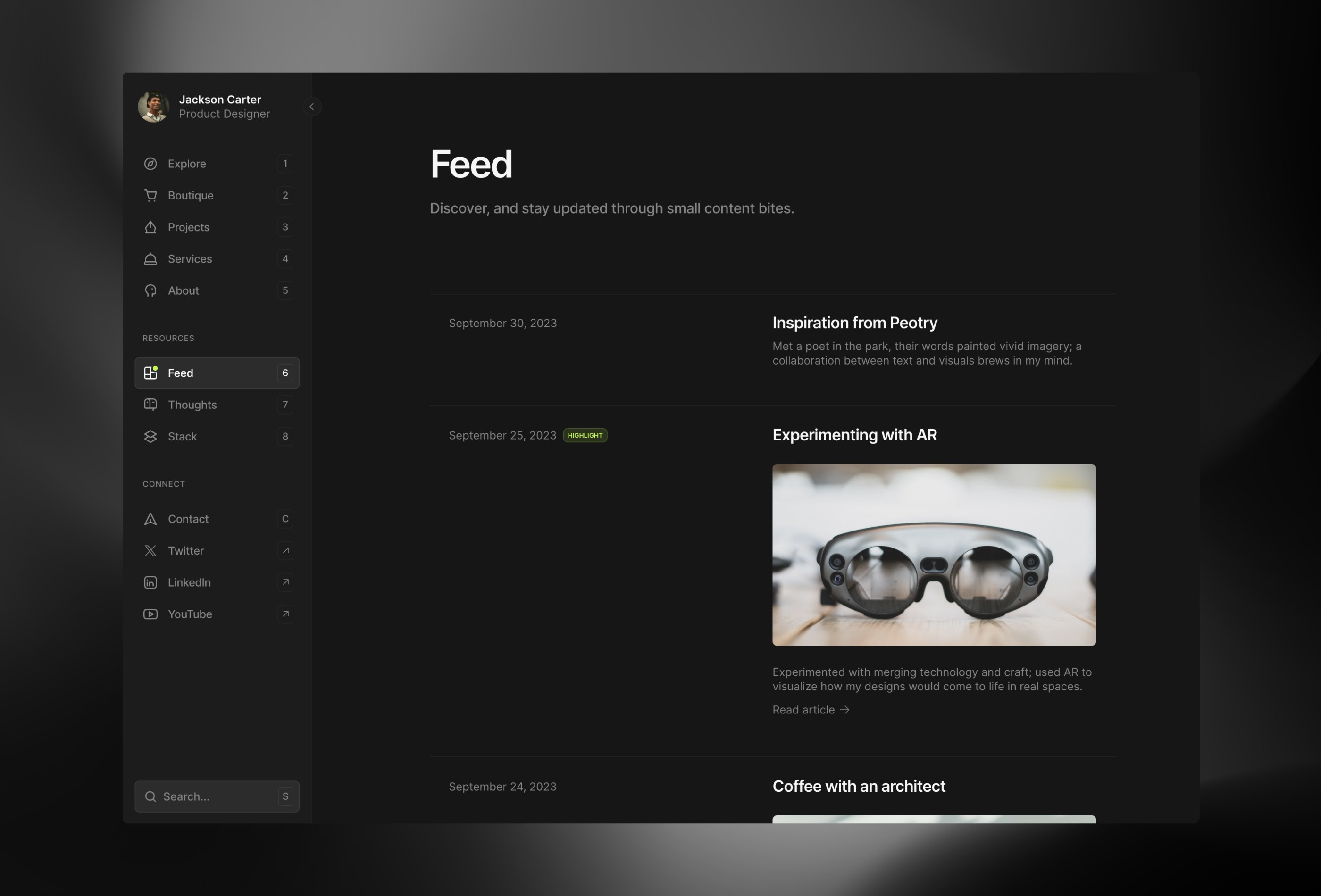 Screenshot 4 of DashfolioNEO