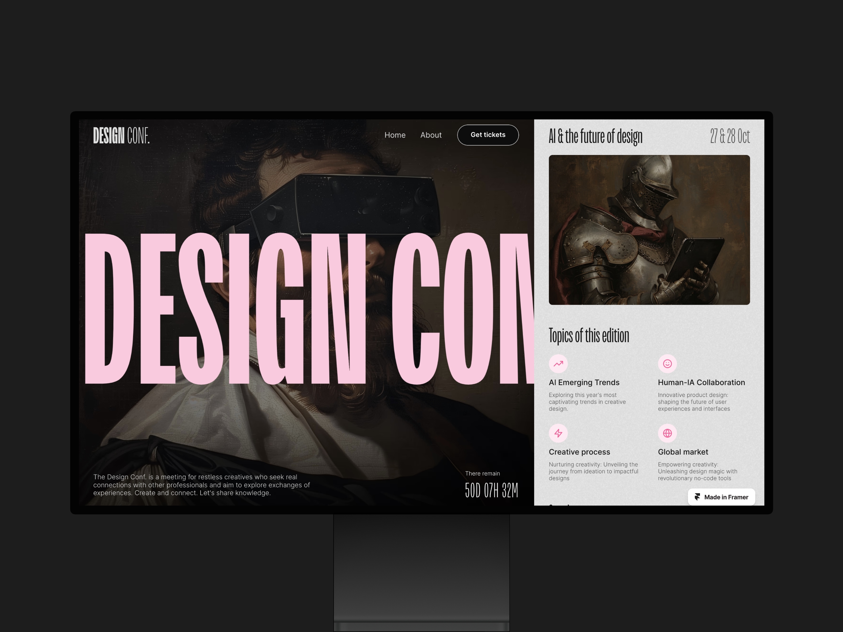 Screenshot 1 of DesignConf