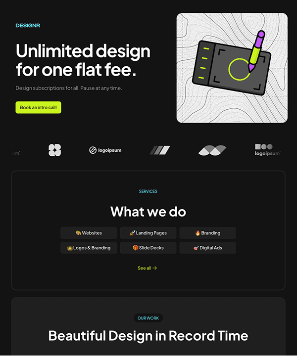 Screenshot 1 of Designr