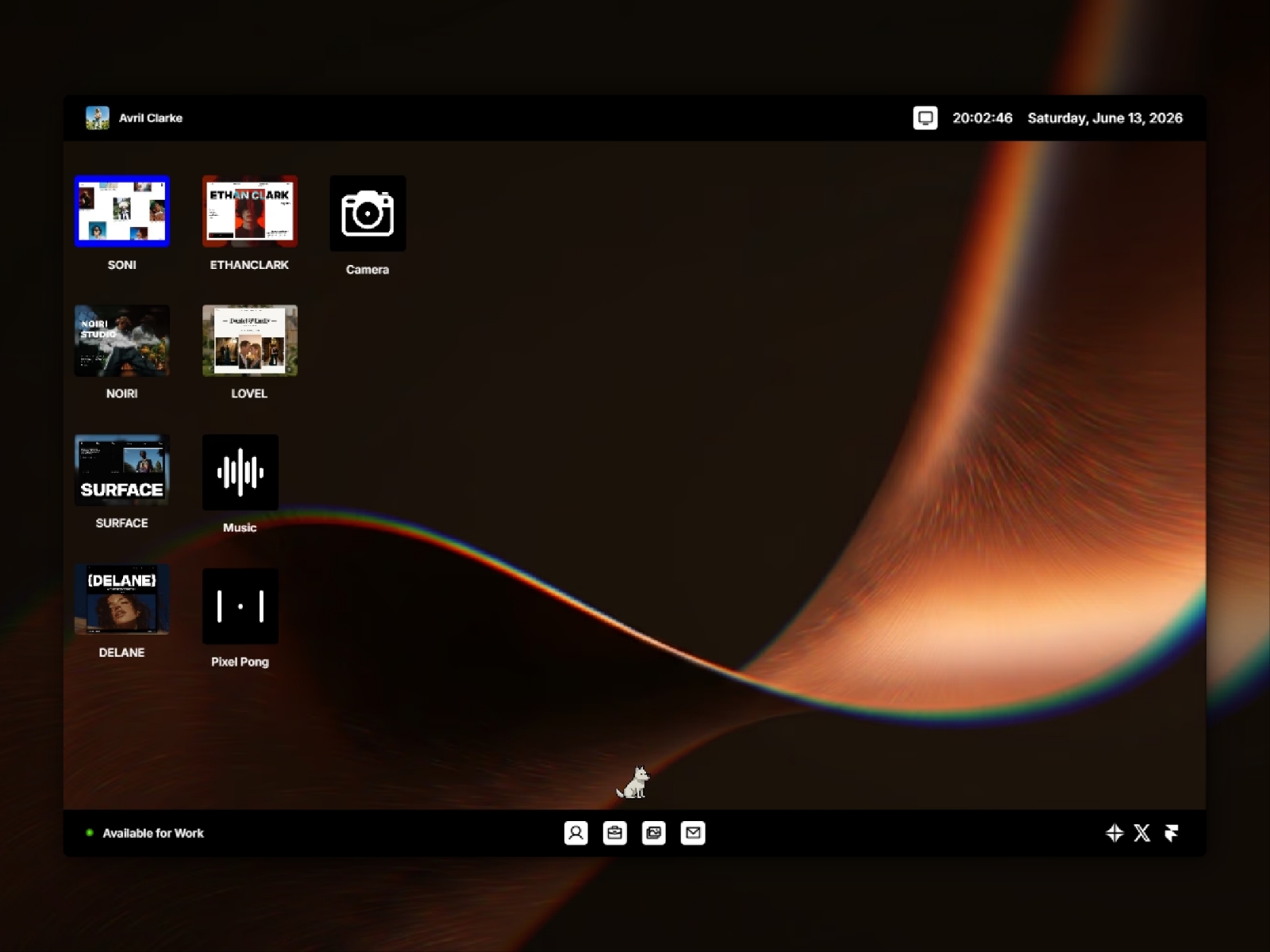 Screenshot 1 of Deskfolio