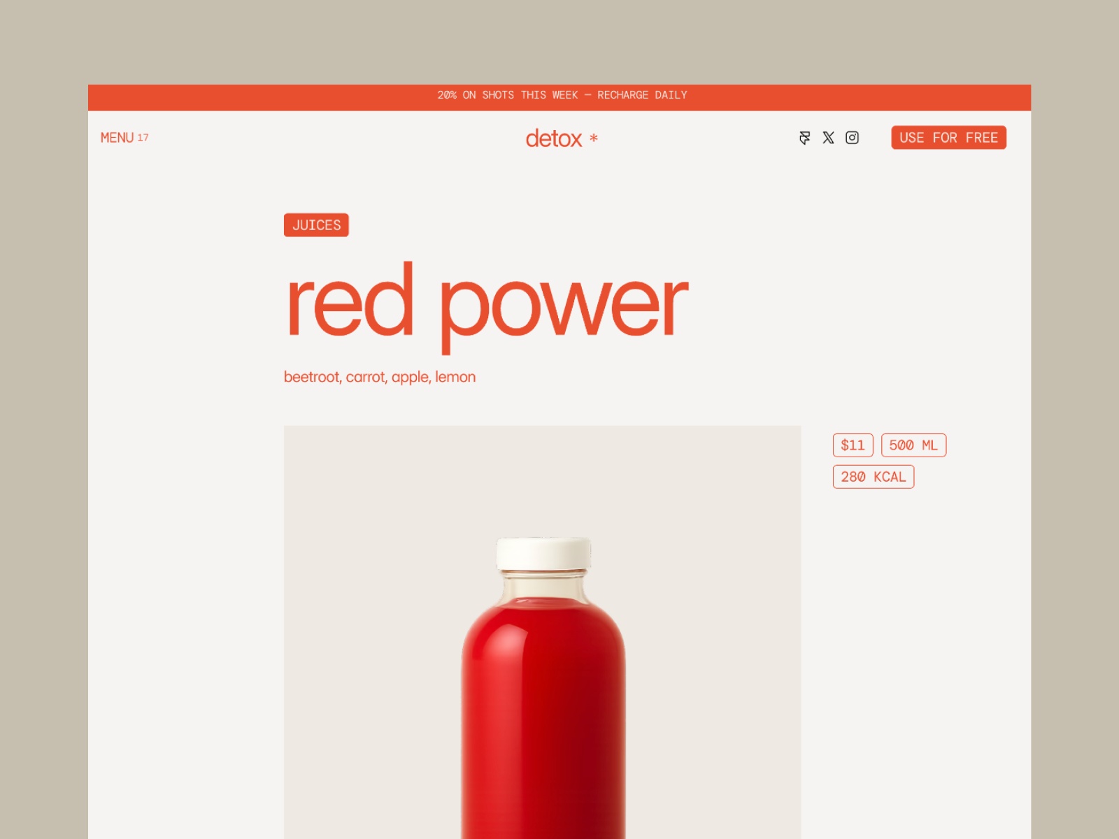 Screenshot 2 of Detox Cafe