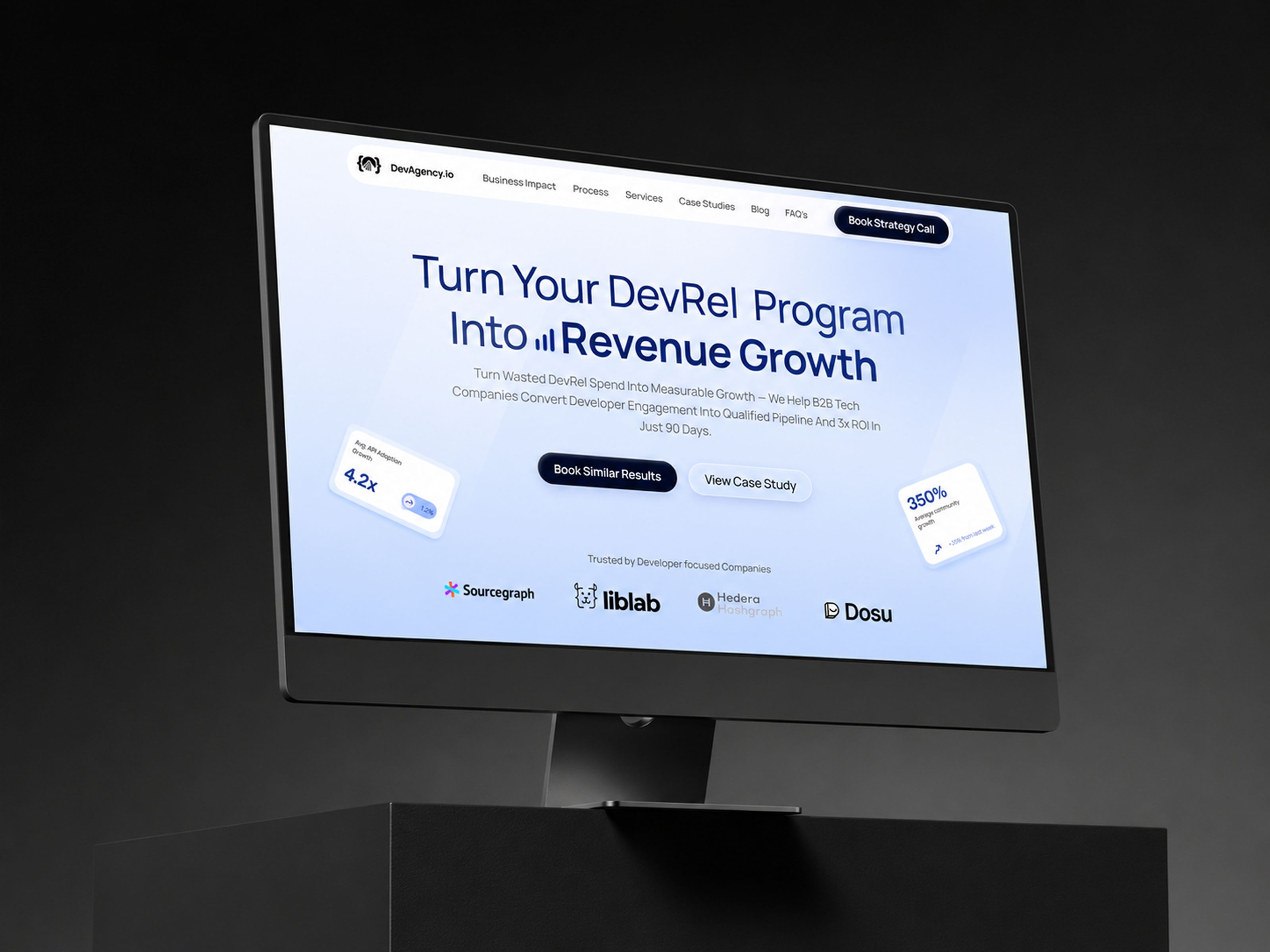 Screenshot 1 of DevAgency.io