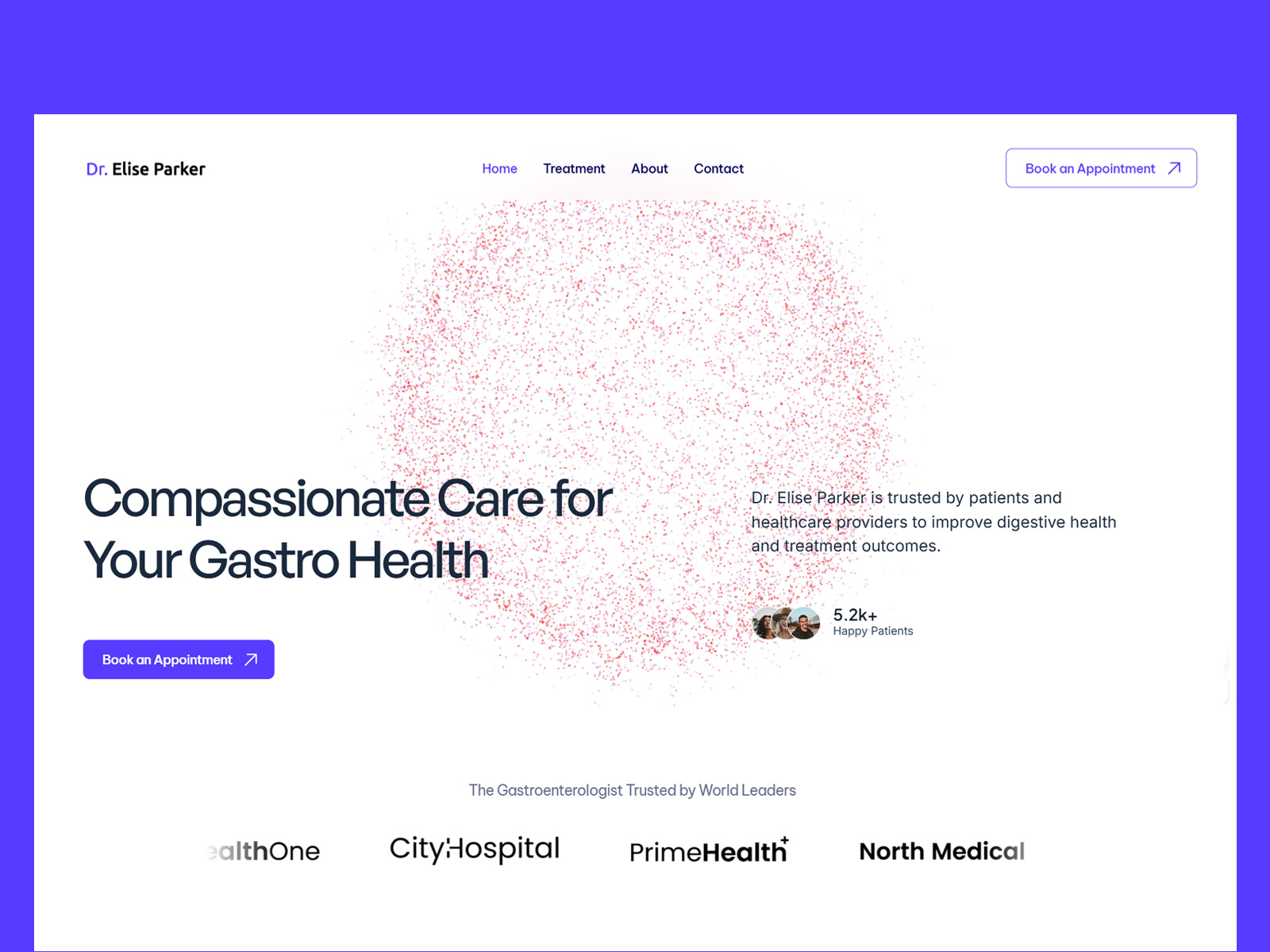 Screenshot 1 of Doctor Template